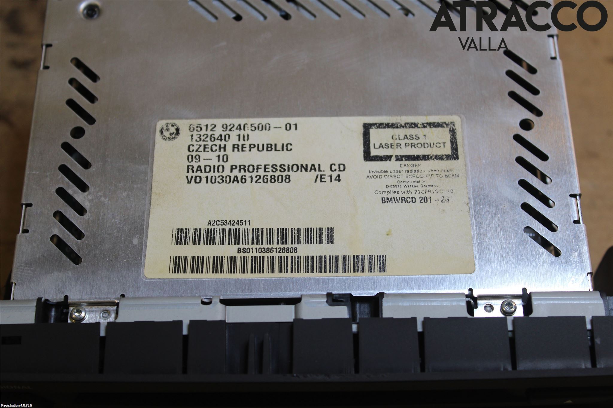BMW 3 E90/91 SED/TOU 05-12 Stereo Radio Med Cd