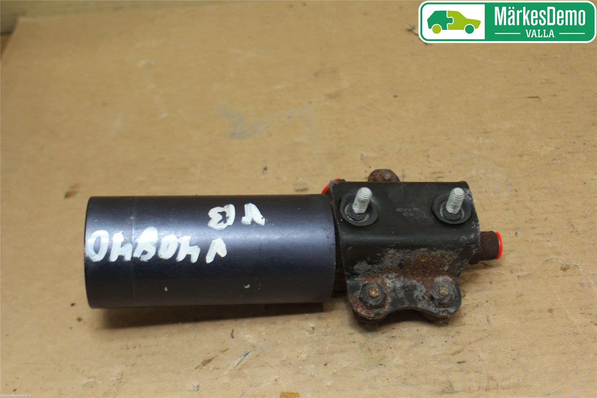 Audi A6/S6     97-05 Fjæring Hydraulikklokke Bak