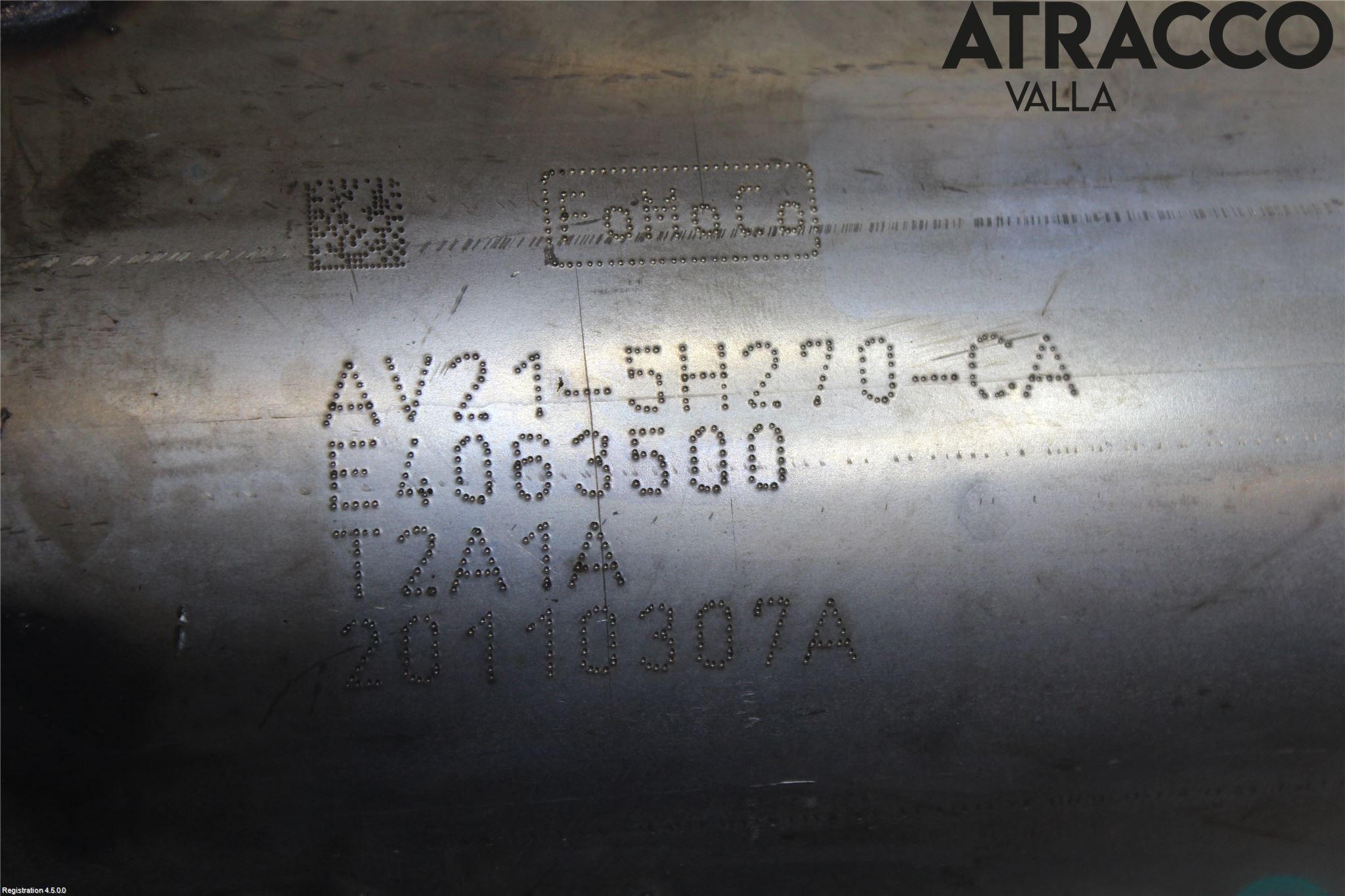 Ford FIESTA 09-12 Eksos Partikketfilter