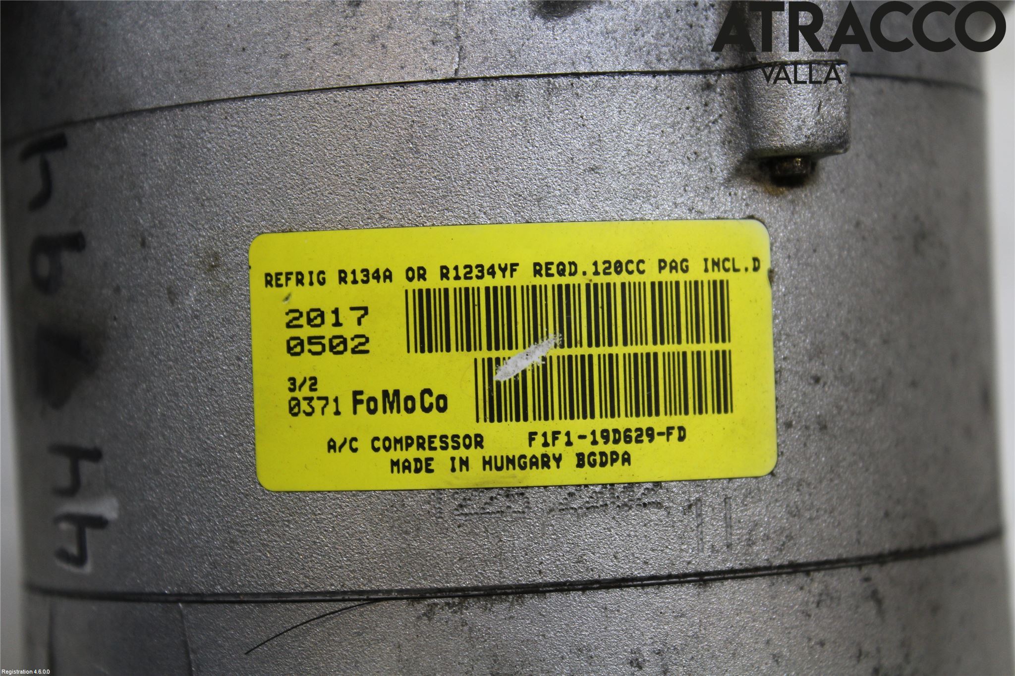 Ford FOCUS 15-18 Varme Ac Kompressor