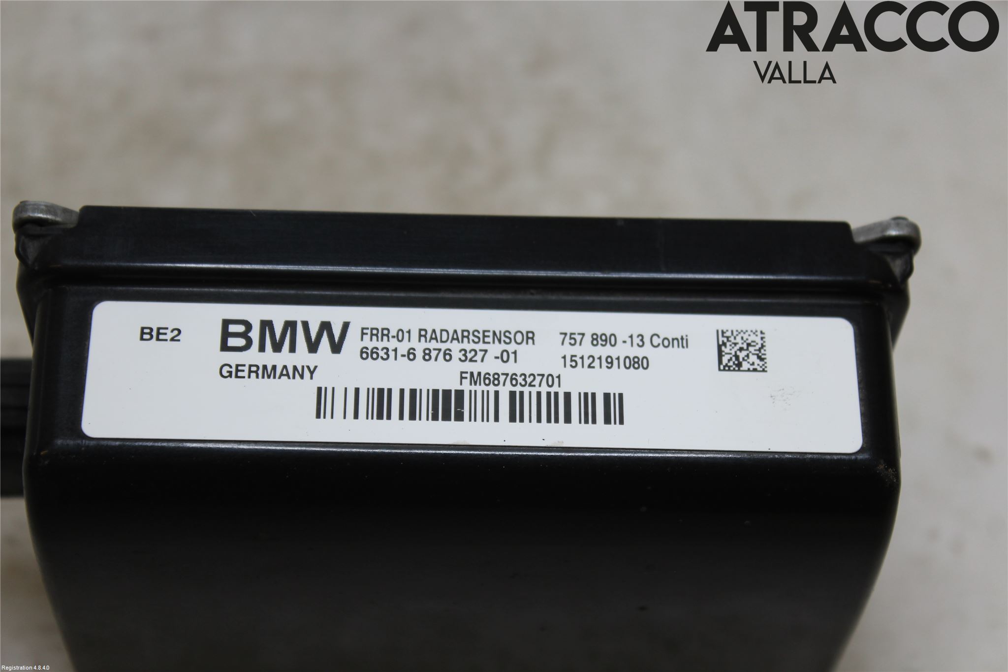 BMW X4 F26 14-18 Sensor Kollisjonsbeskyttelse