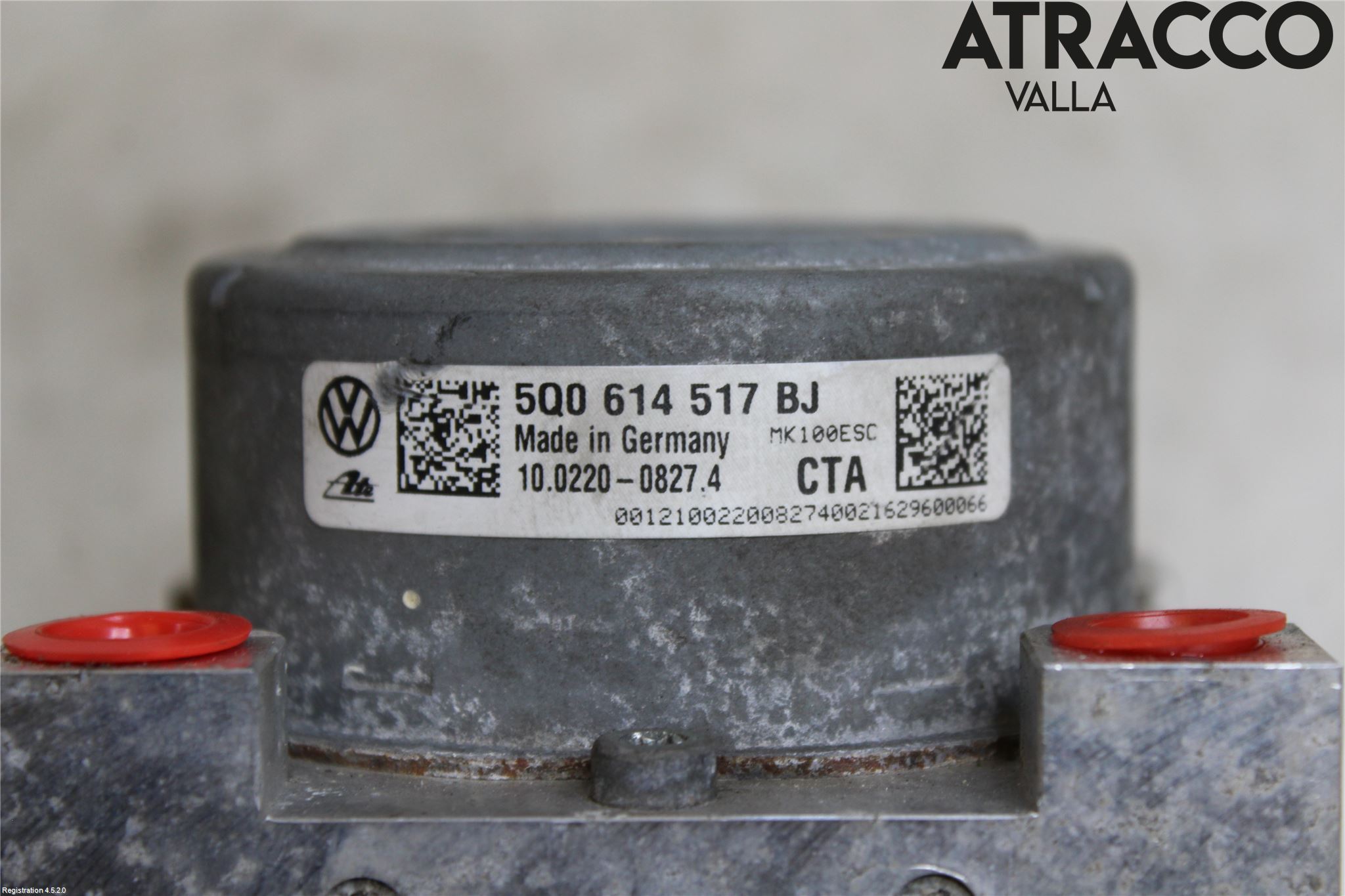 Volkswagen VW GOLF / E-GOLF VII 13-20 Abs Hydraulikkaggregat