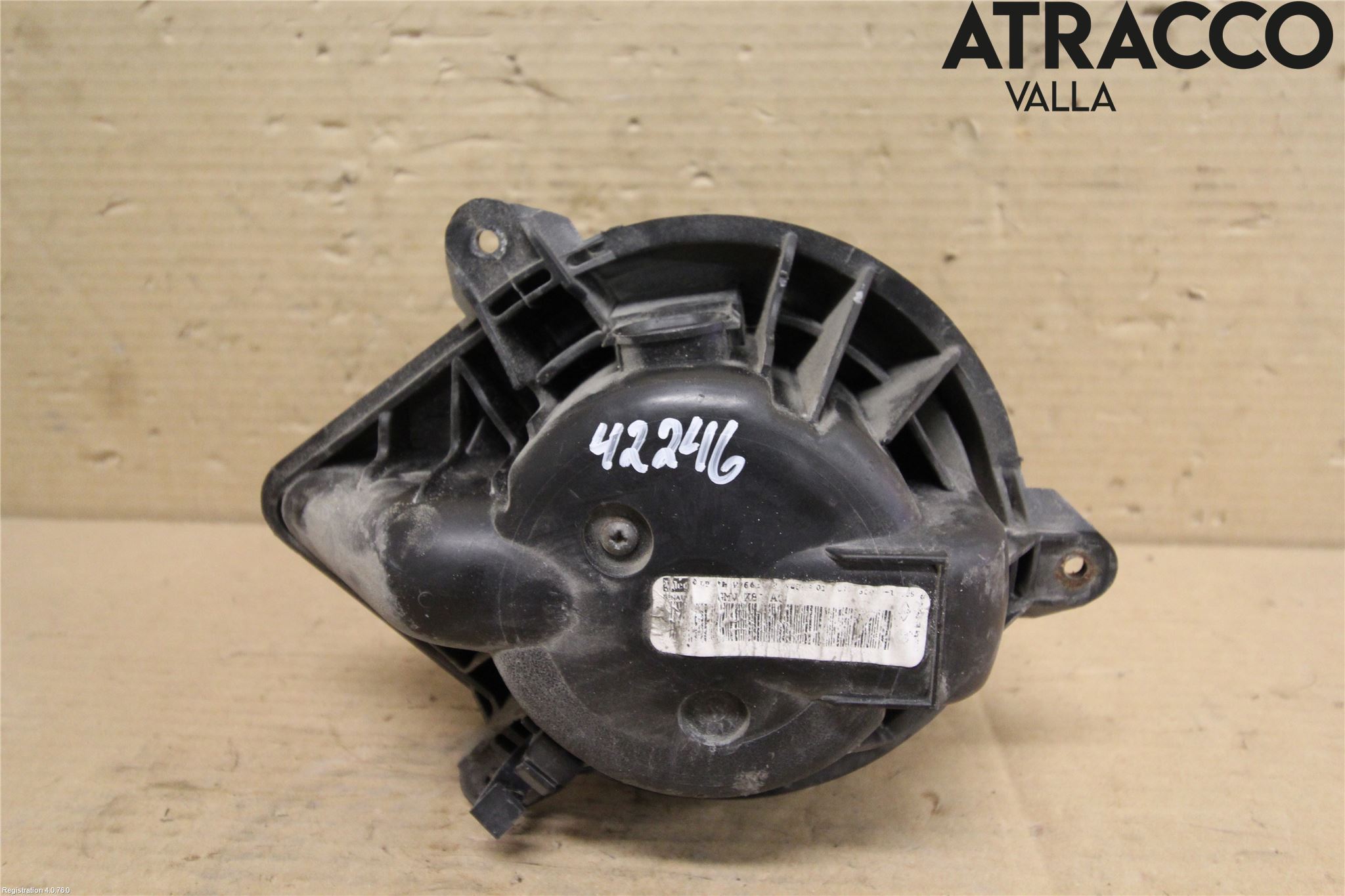 Renault TRAFIC   02-14 Varmeapparat Viftemotor