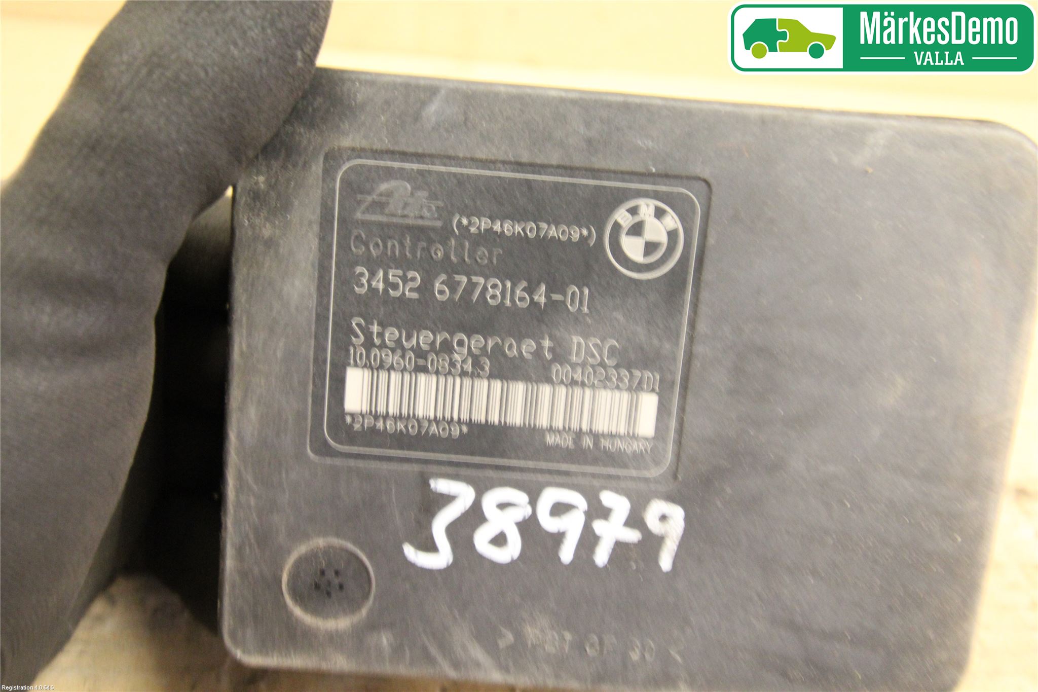 BMW 3 E90/91 SED/TOU 05-12 Abs Hydraulikkaggregat