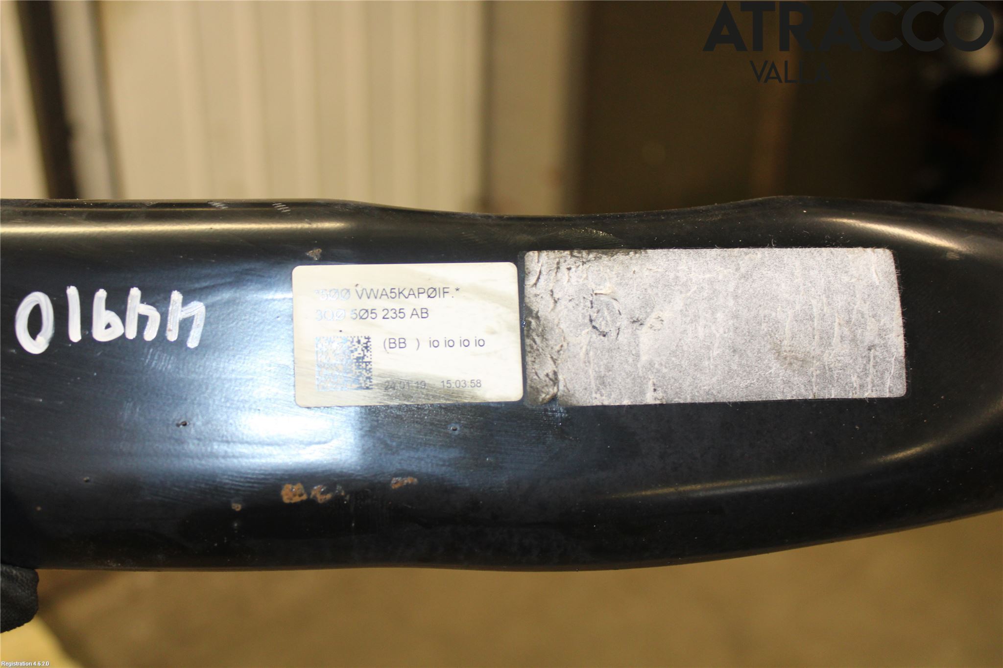 Volkswagen VW PASSAT 15-19 Bakaksel Feste Travers-Ramme