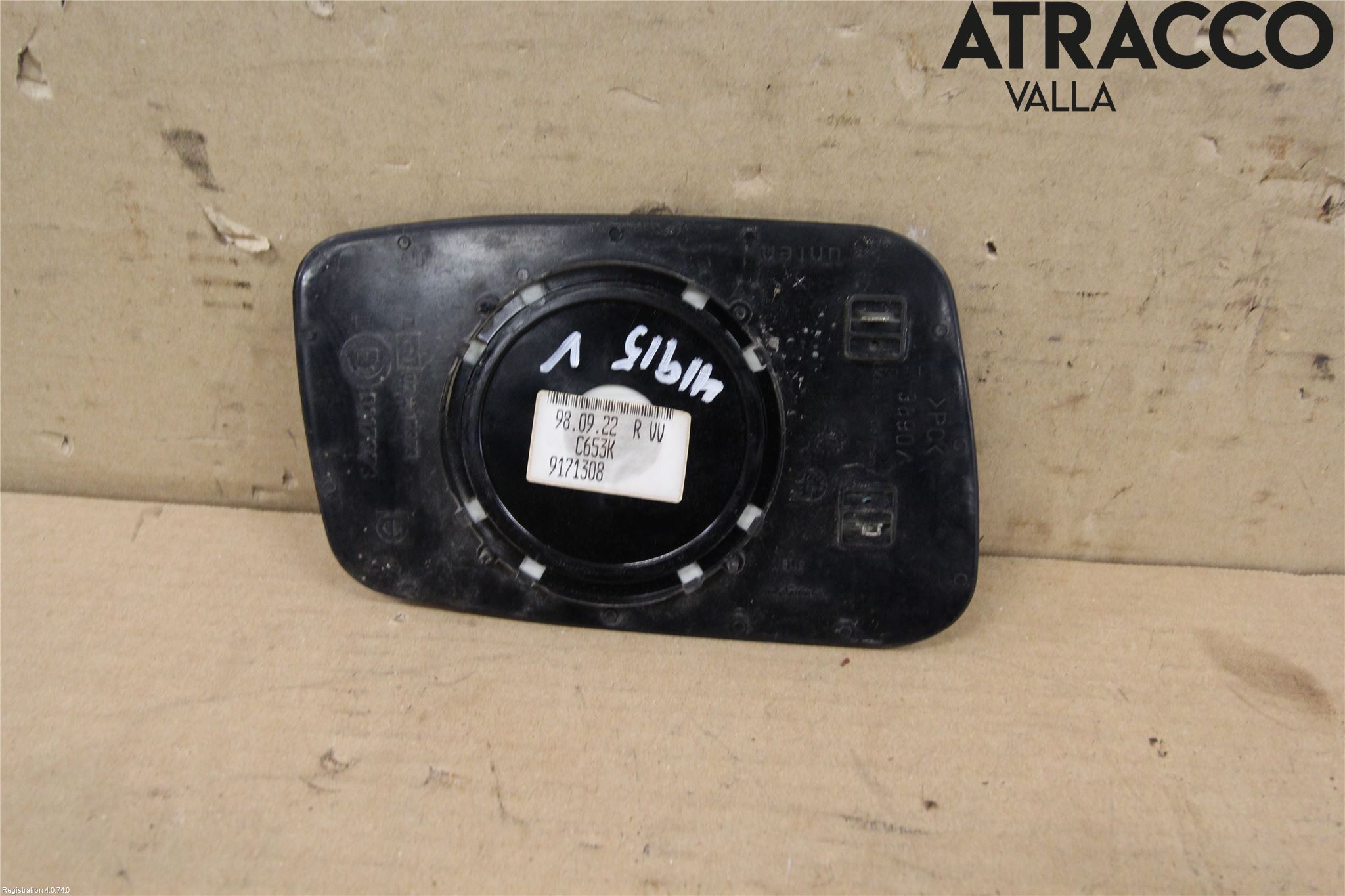 Volvo S70/V70/XC  97-00 Speil Glass V