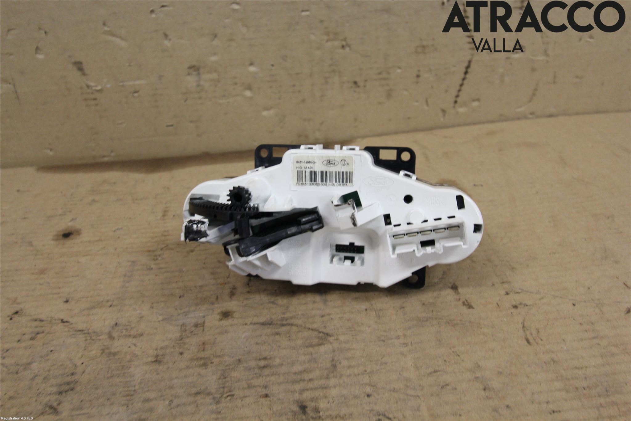 Ford FIESTA 09-12 Varme Ac Betjening-Display