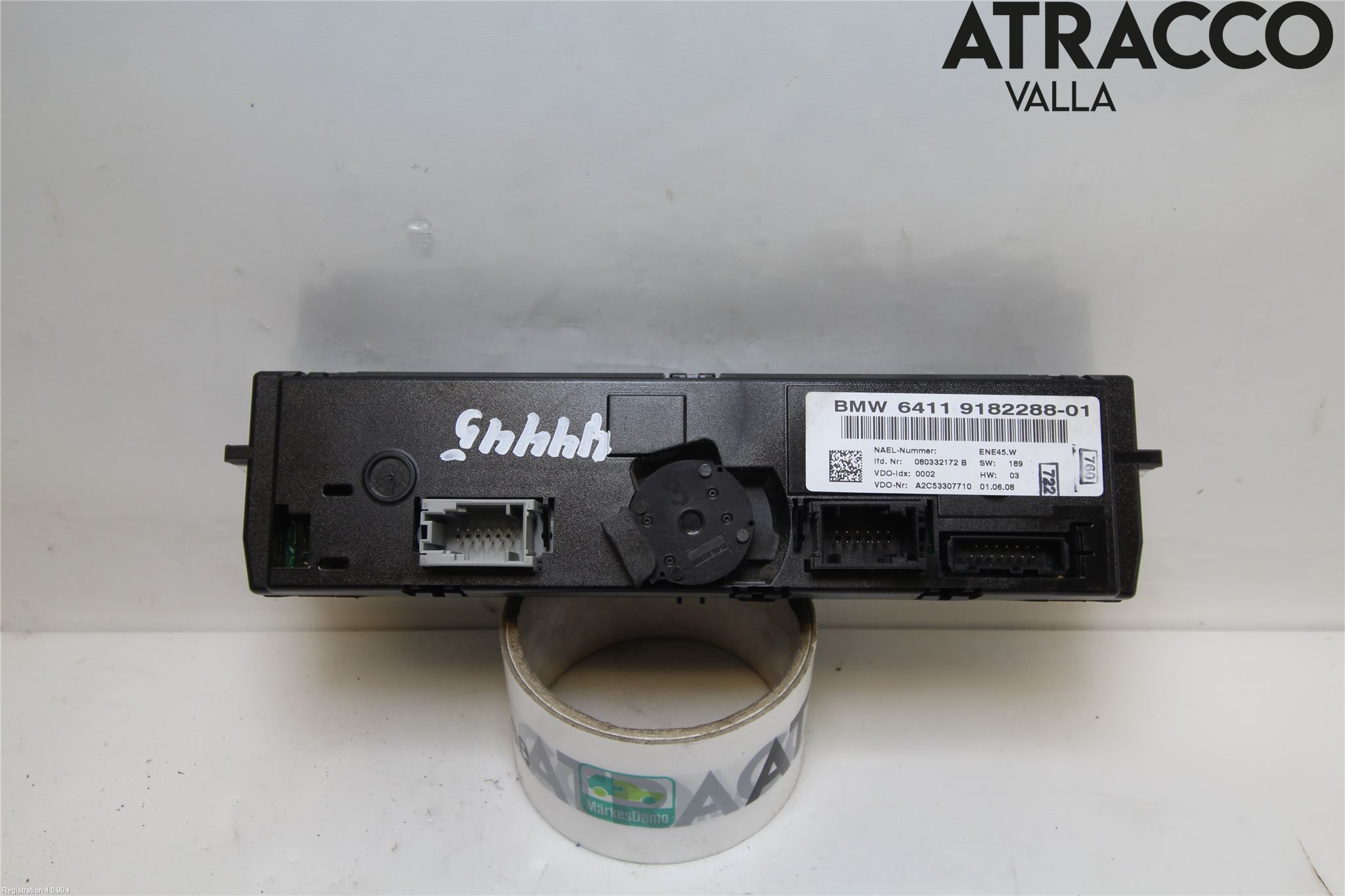 BMW 3 E92/93 Coupé/Cab 05-14 Varme Ac Betjening-Display
