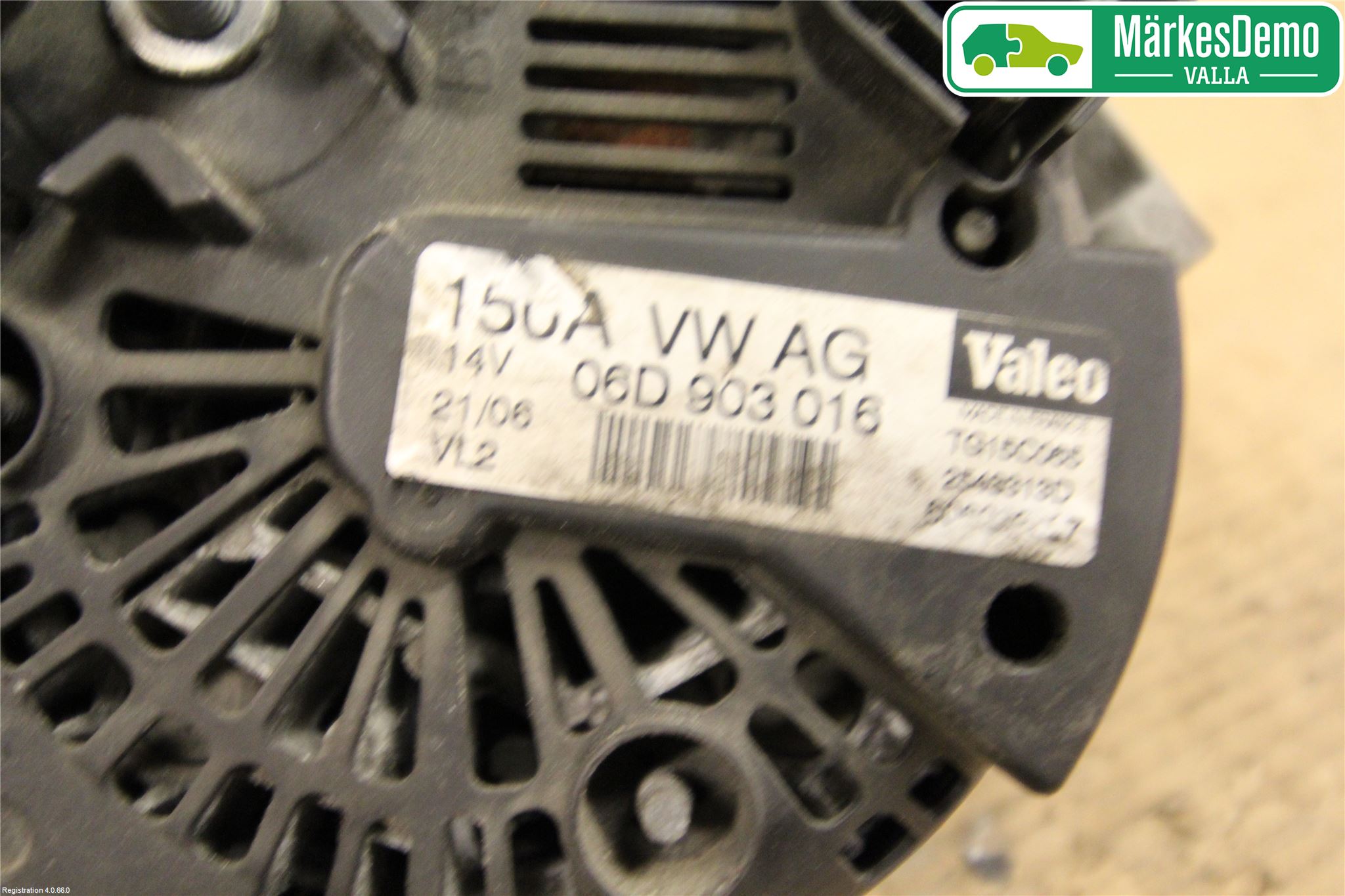 Audi A4/S4 05-07 Dynamo