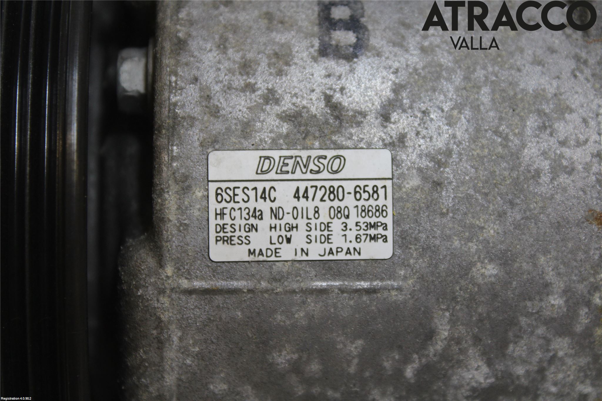 Toyota AURIS 13-19 Varme Ac Kompressor