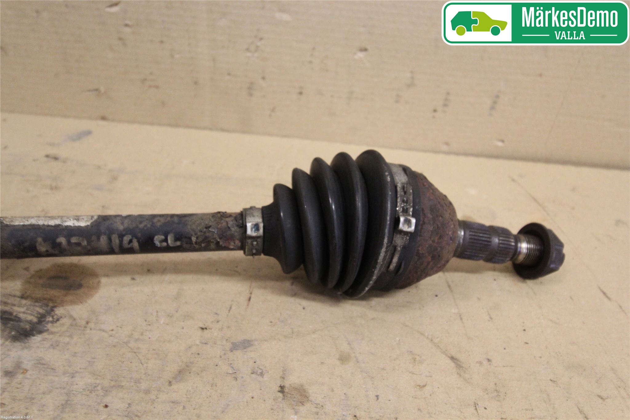 Opel ASTRA H 04-12 Drivaksel Foran Kompl Venstre