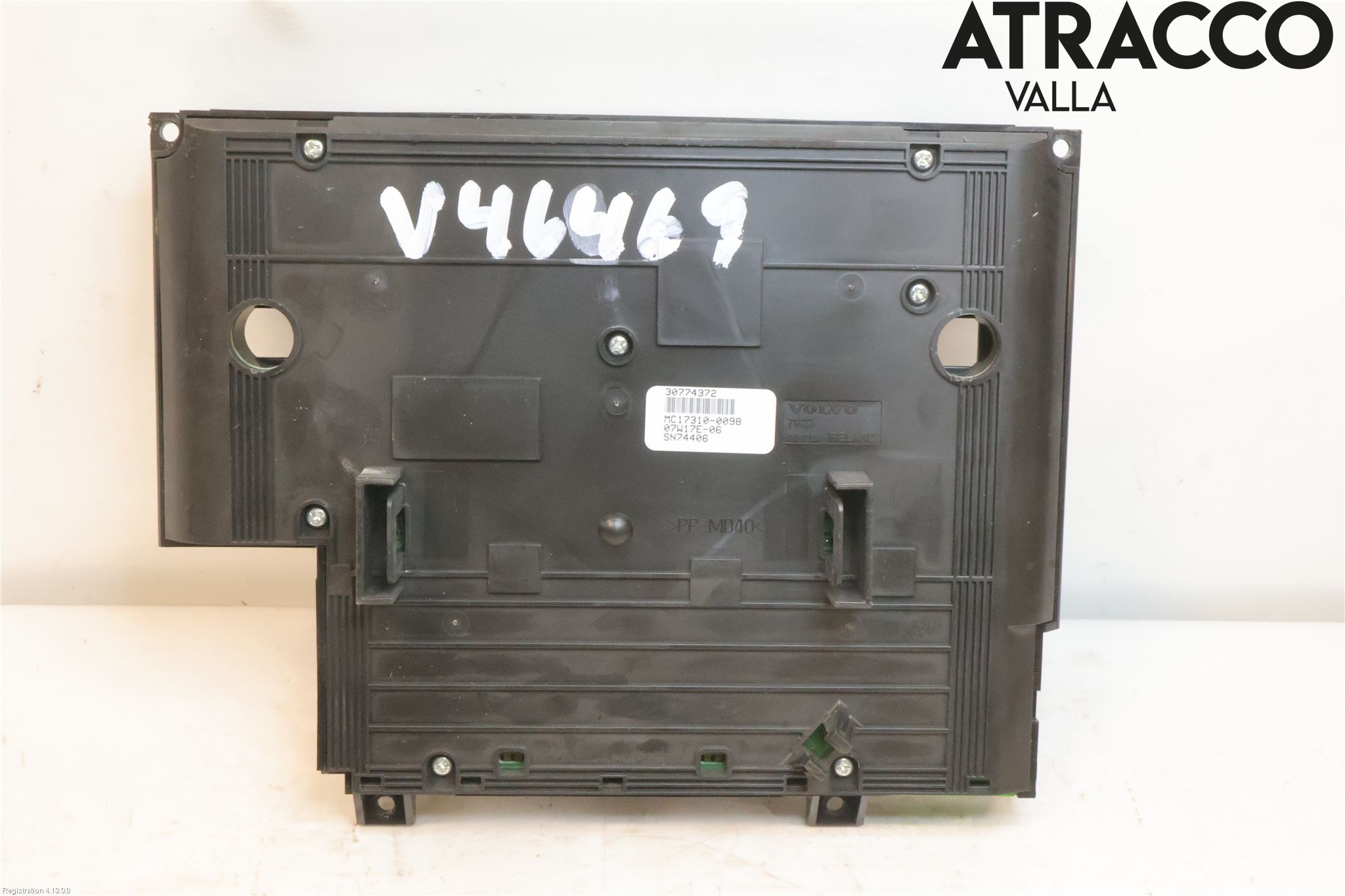 Volvo S80 07-13 Varme Ac Betjening-Display