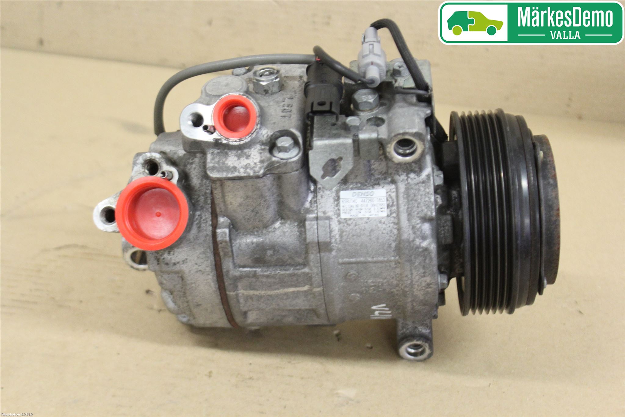 BMW 5 E60/61 Sed/Tou 02-10 Varme Ac Kompressor