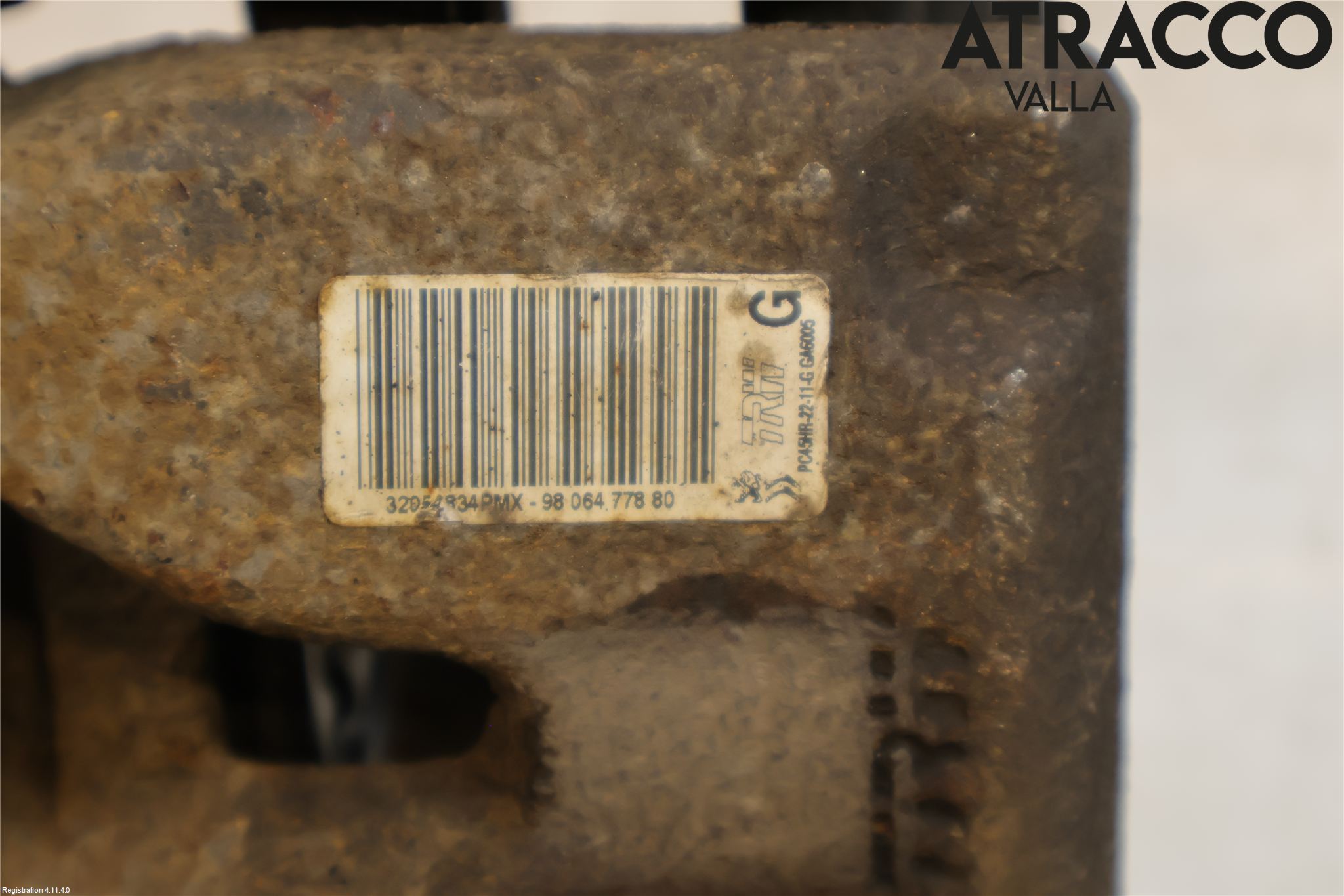 Peugeot EXPERT/E-EXPERT 17- Bremsecaliper Bak Venstre
