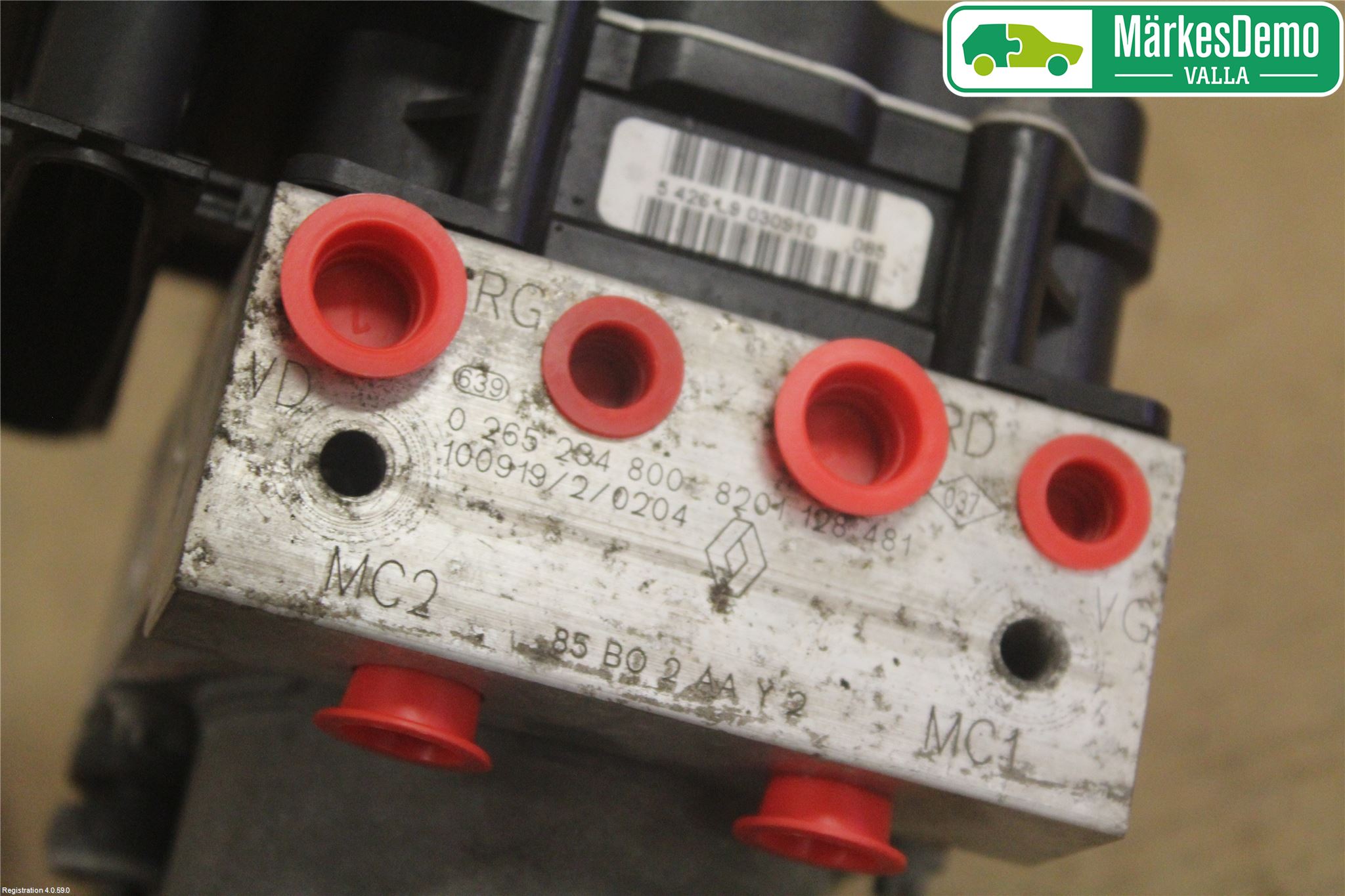 Renault CLIO III  09-12 Abs Hydraulikkaggregat