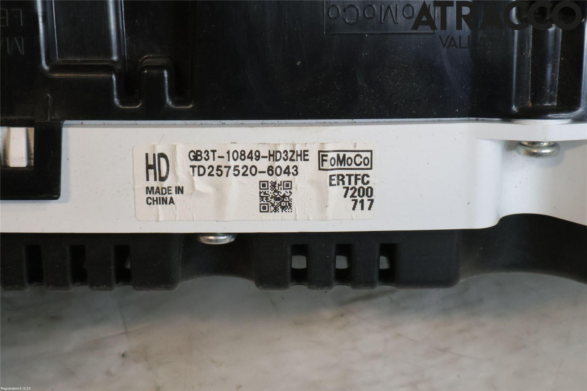 Ford RANGER EU 12-23 Instr Kombinert