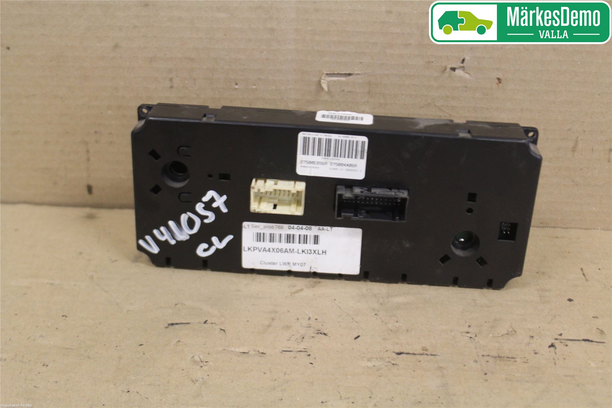 Nissan NAVARA 05-16 Varme Ac Betjening-Display