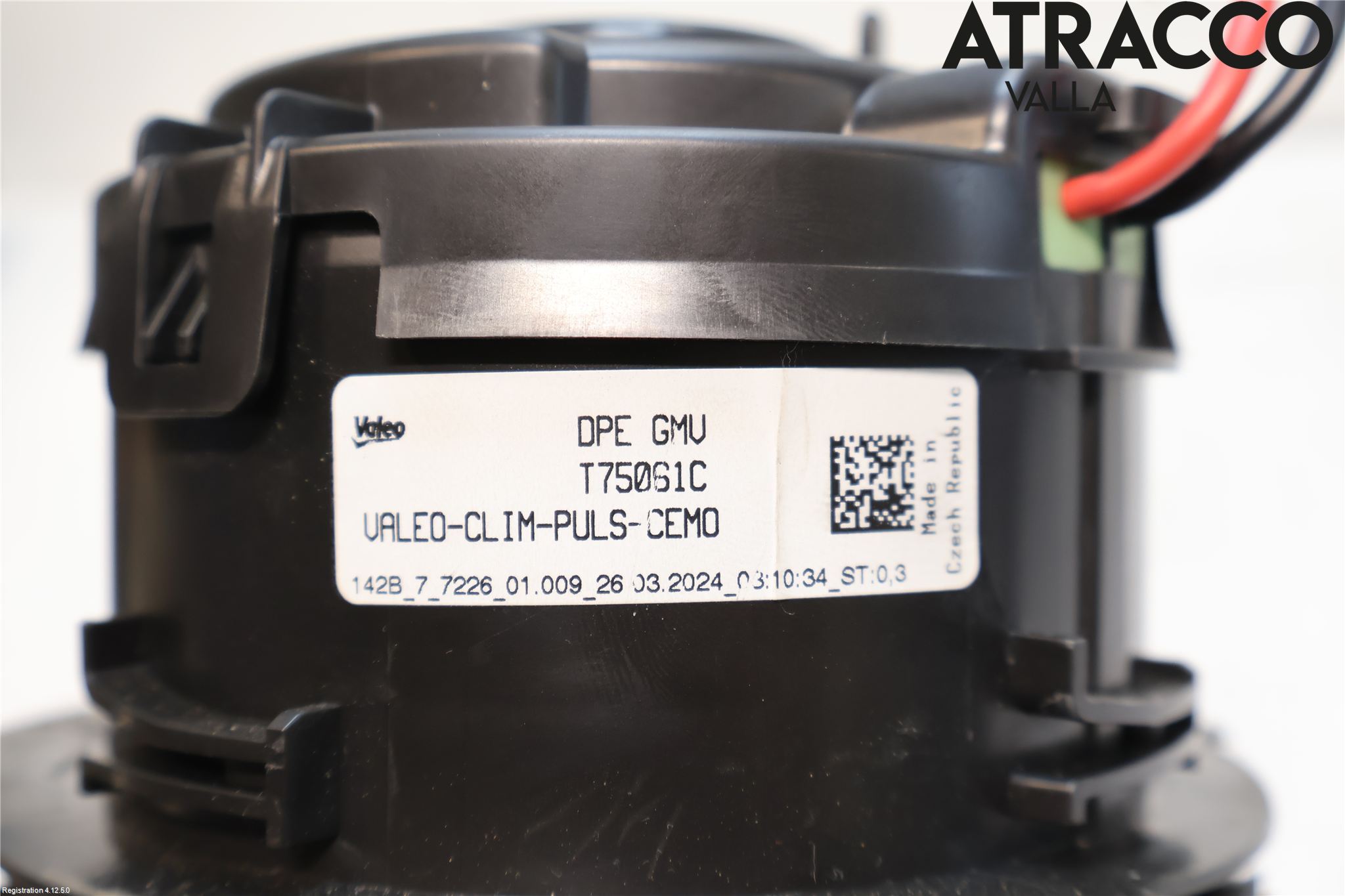 Opel ASTRA L 22- Varmeapparat Viftemotor