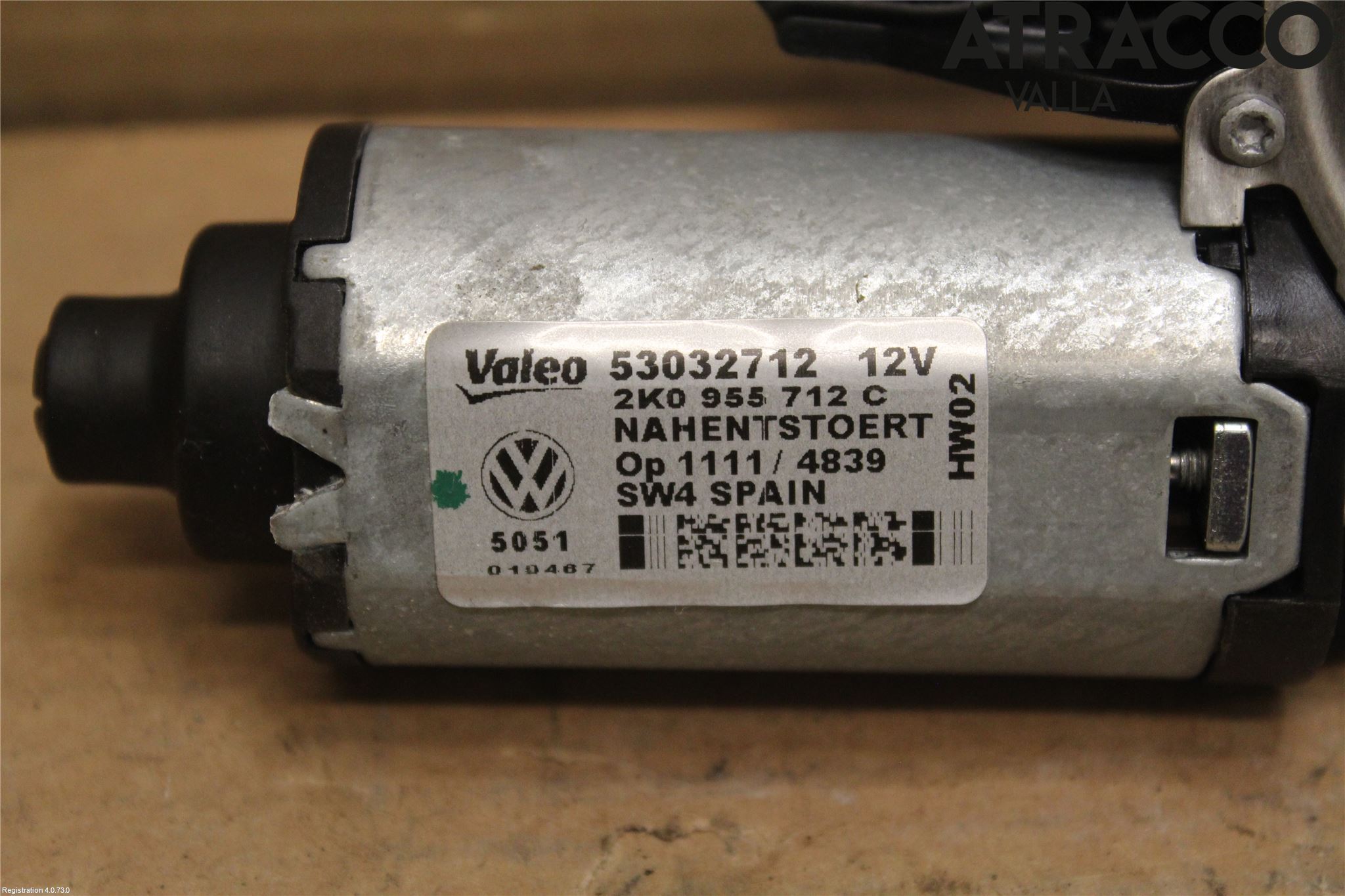Volkswagen VW CADDY 11-15 Viskermotor Bakluke