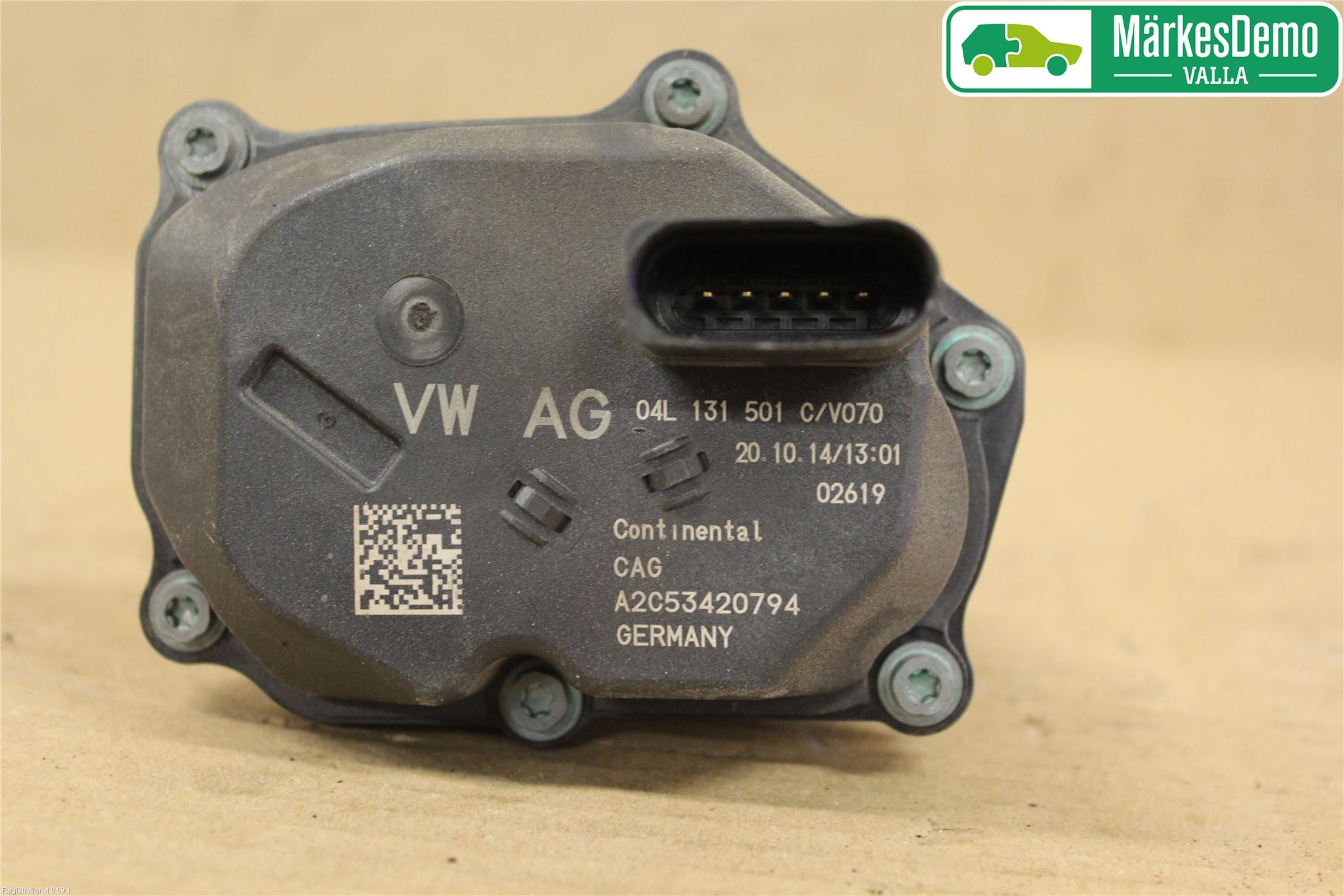 Volkswagen VW GOLF / E-GOLF VII 13-20 Inns Spjeldhus