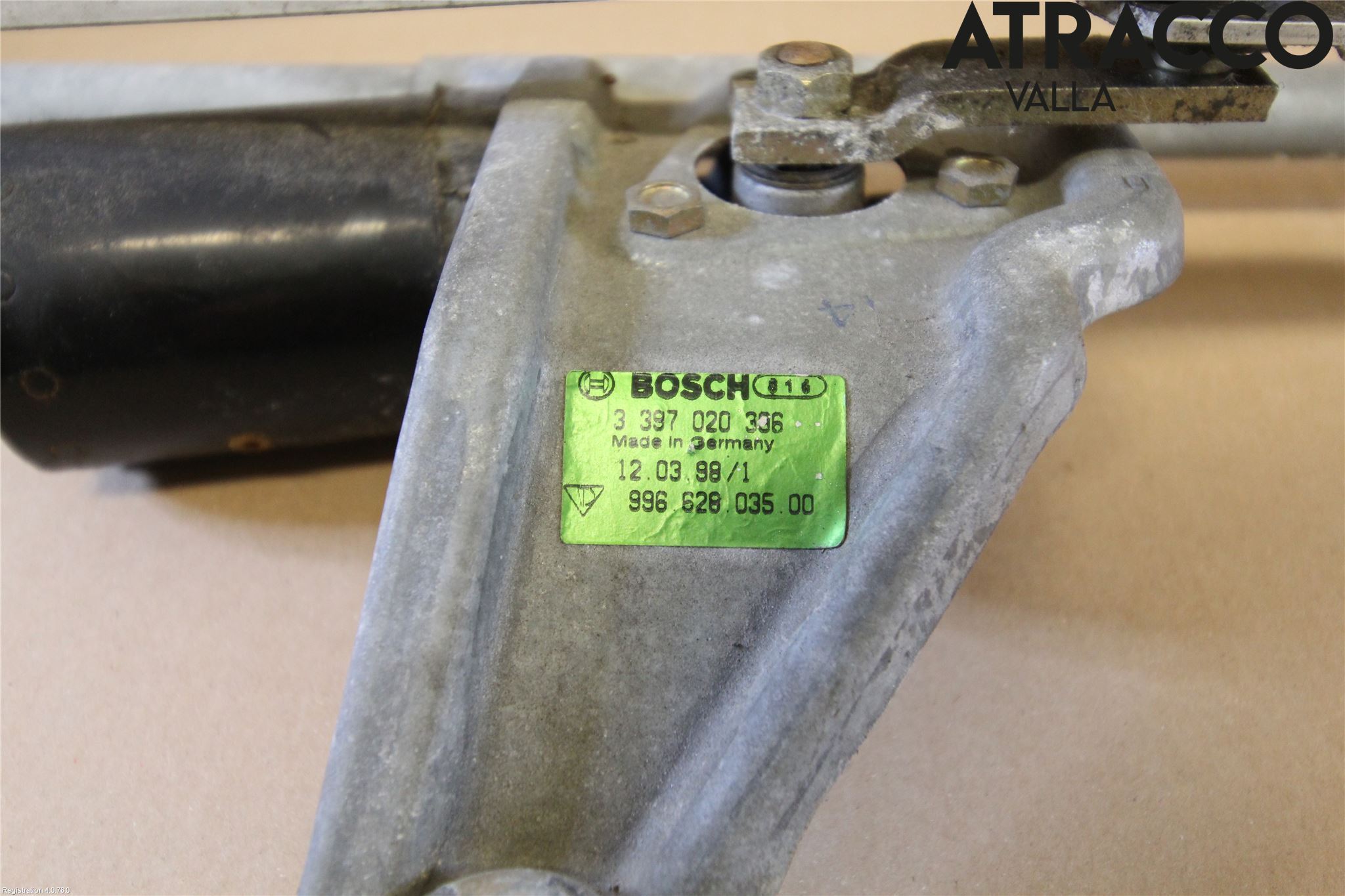 Porsche 911 (996) 98-05 Viskermotor Frontrute
