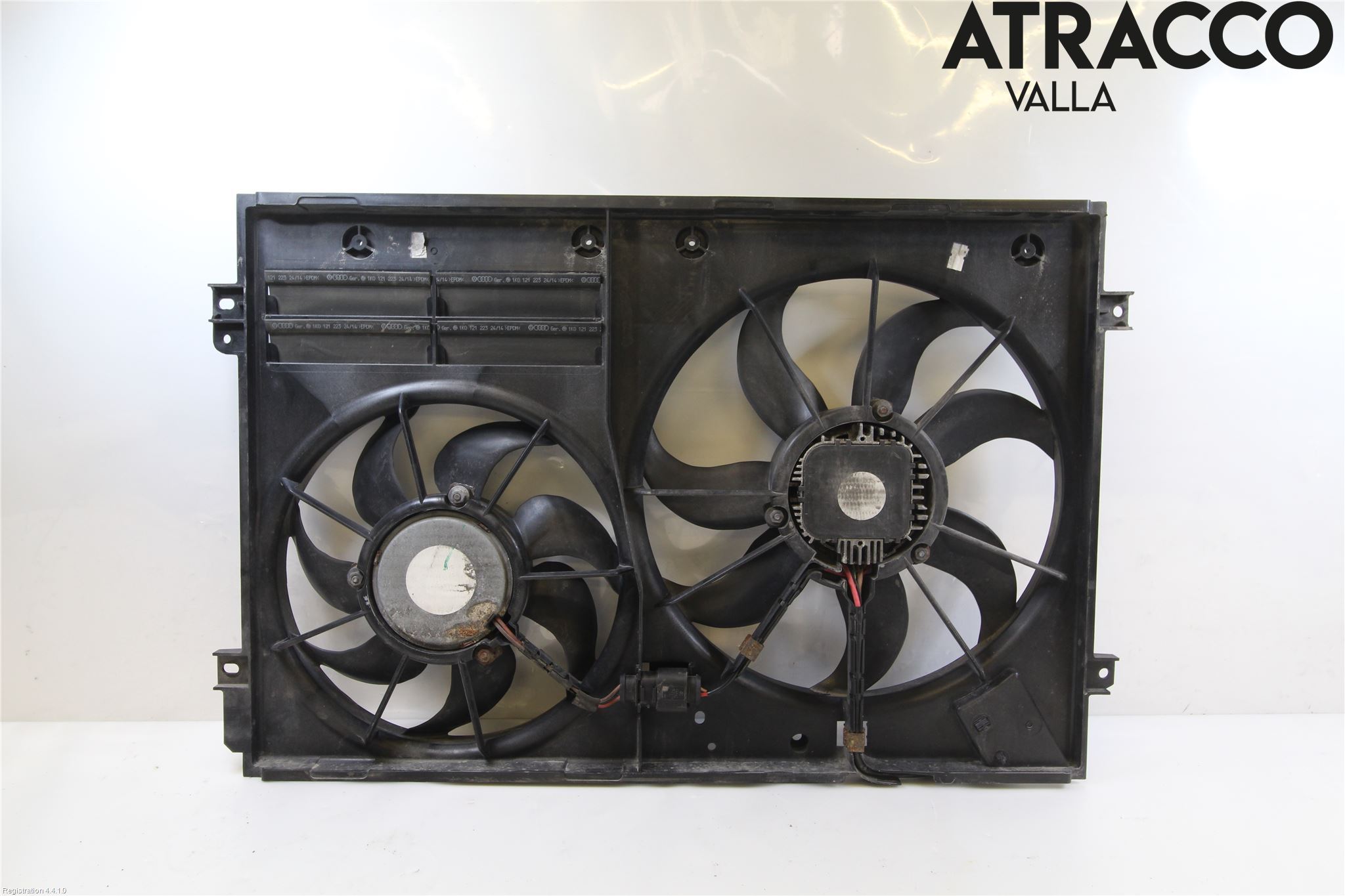 Volkswagen VW CADDY 11-15 Kjølevifte-Radiator Hus-Kåpe