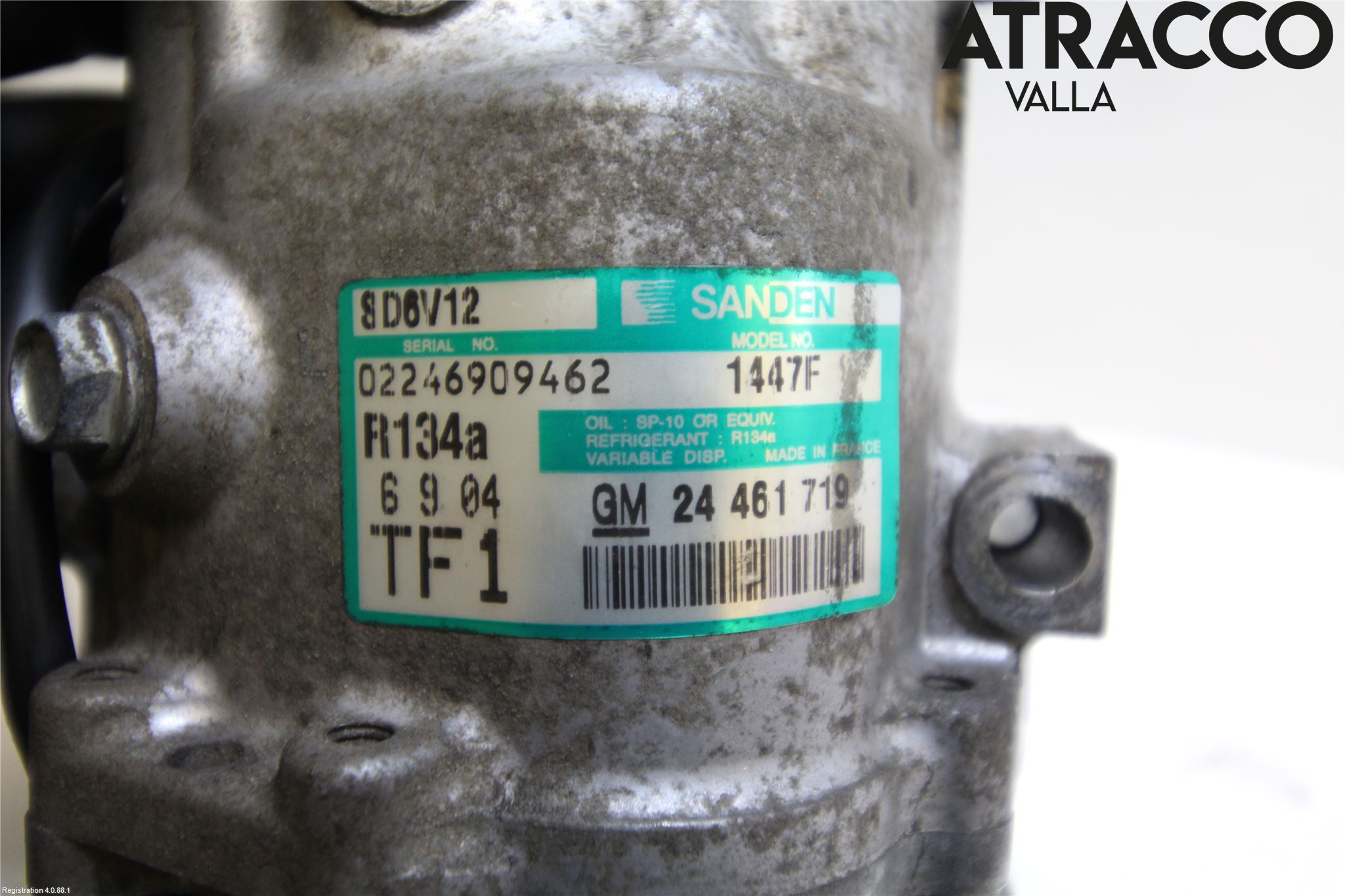 Opel CORSA C    00-06 Varme Ac Kompressor