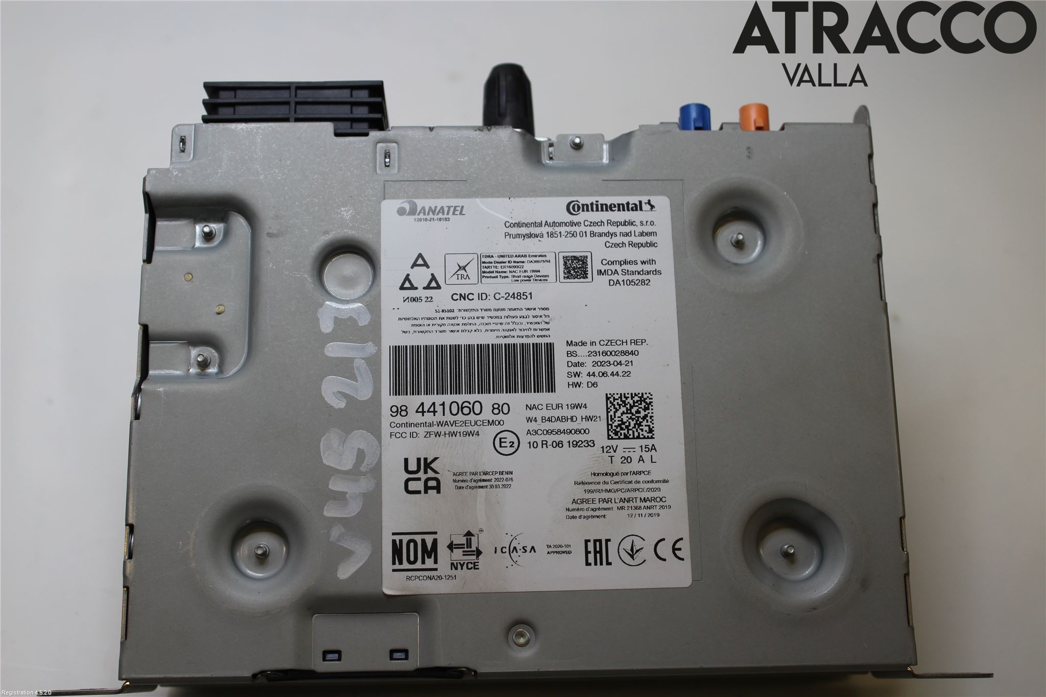 Peugeot 5008 17-24 Stereo Radio