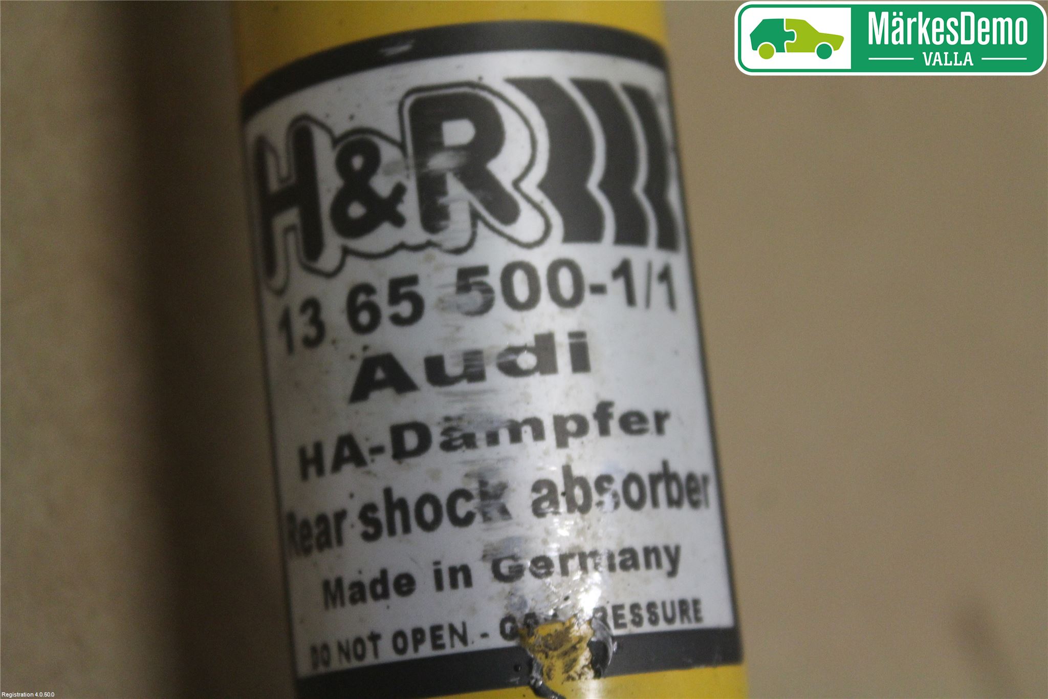 Audi A4/S4 08-11 Støtdemper Bak