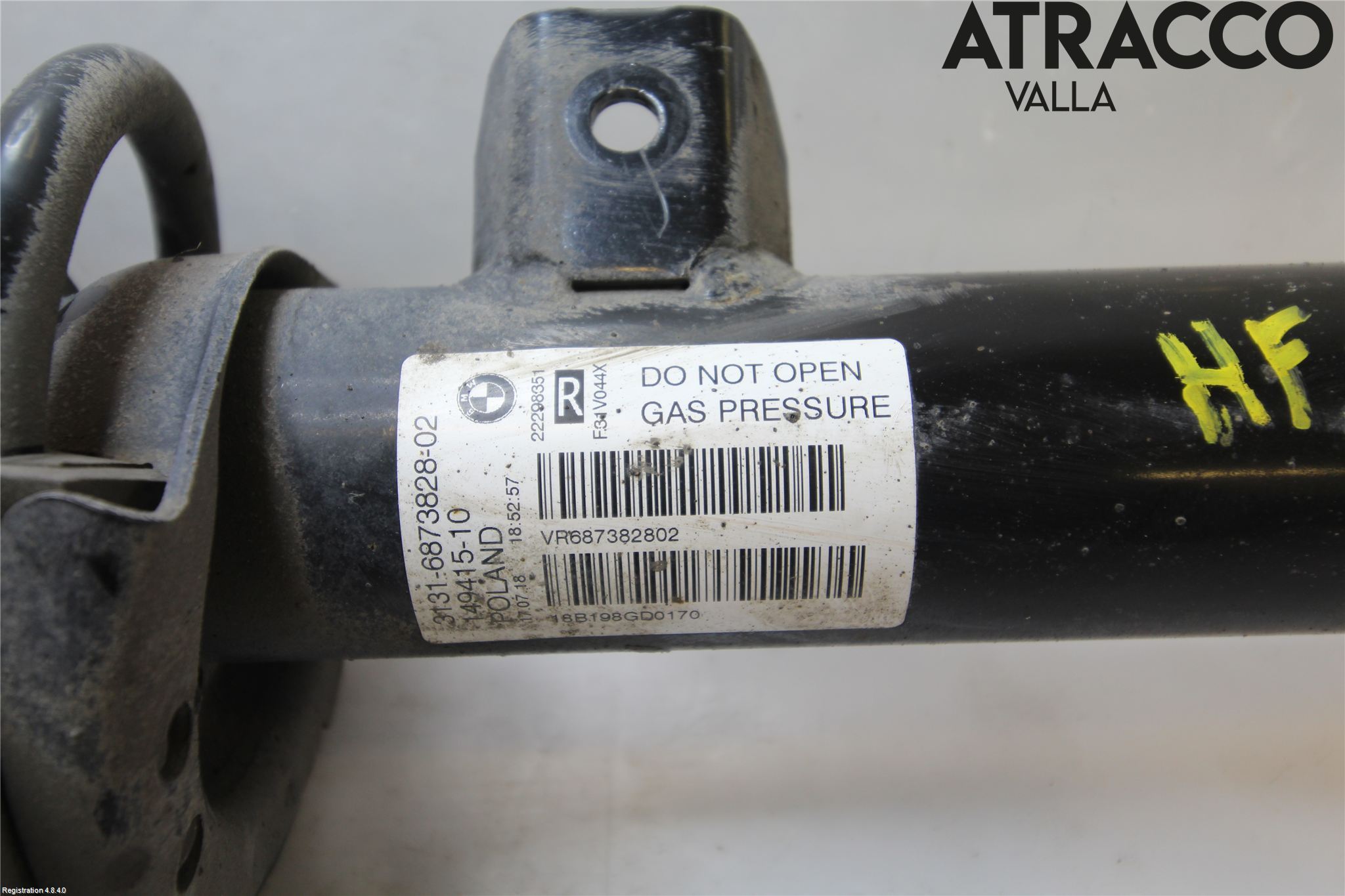 BMW 3 F30/F31/F80 12-19 Fjærbein Foran Høyre