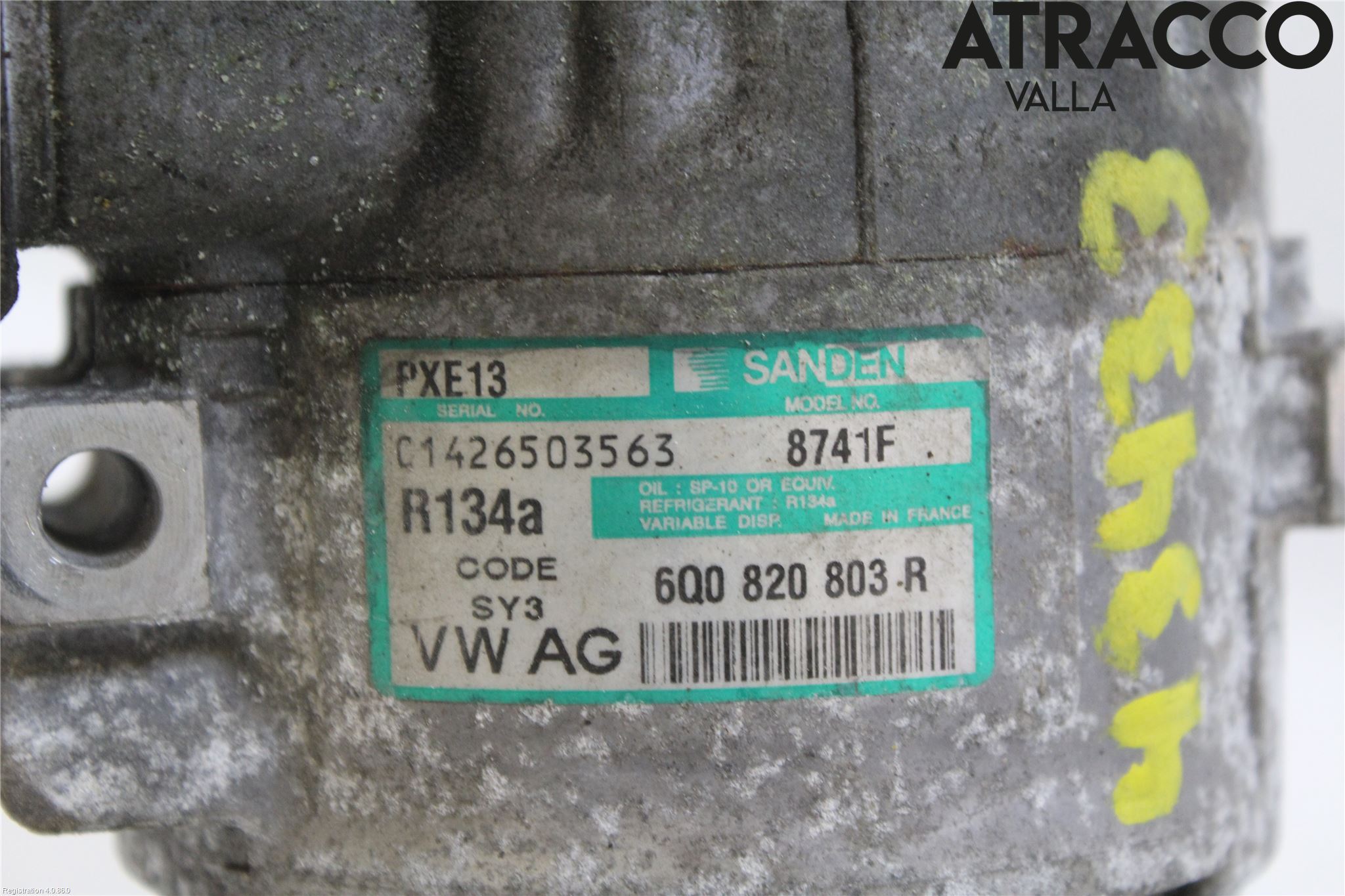 Volkswagen VW POLO 05-09 Varme Ac Kompressor