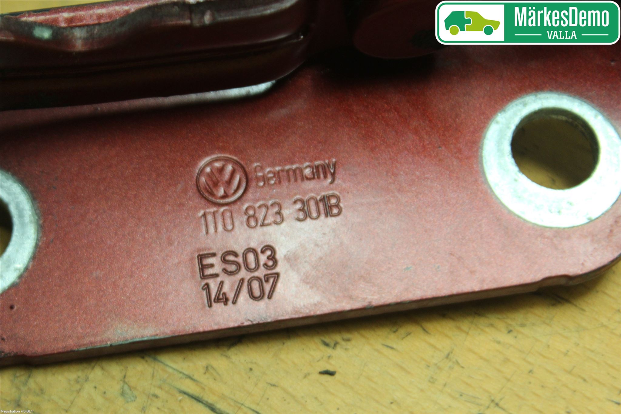 Volkswagen VW TOURAN 03-10 Panser Hengsel - Hengsler