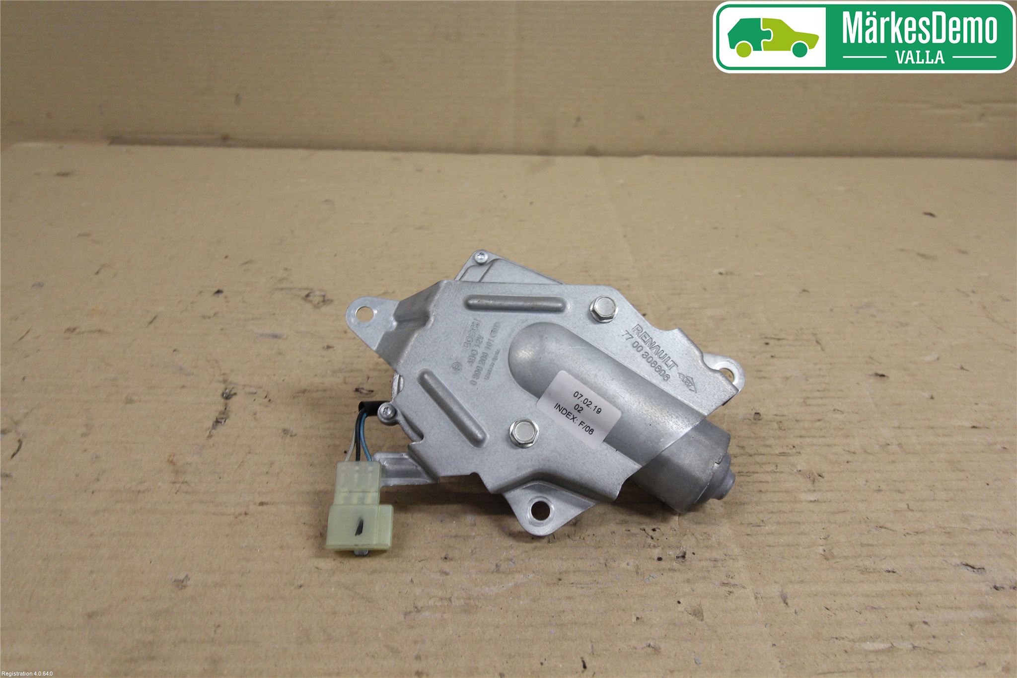 Renault KANGOO I 03-08 Viskermotor Bakluke