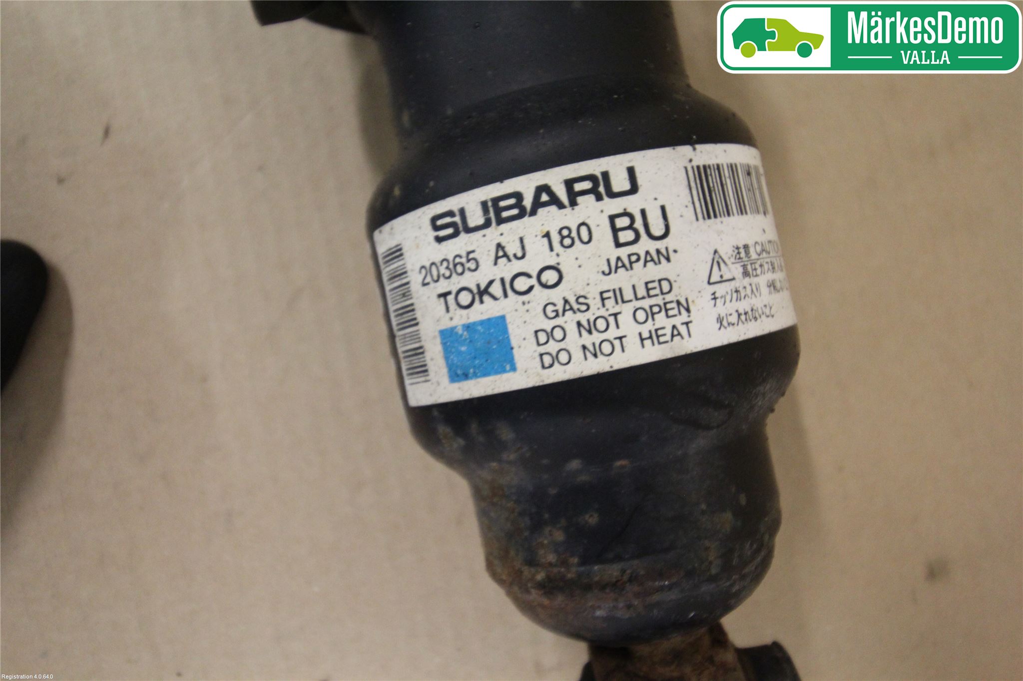 Subaru OUTBACK 10-15 Fjærbein Bak Høyre