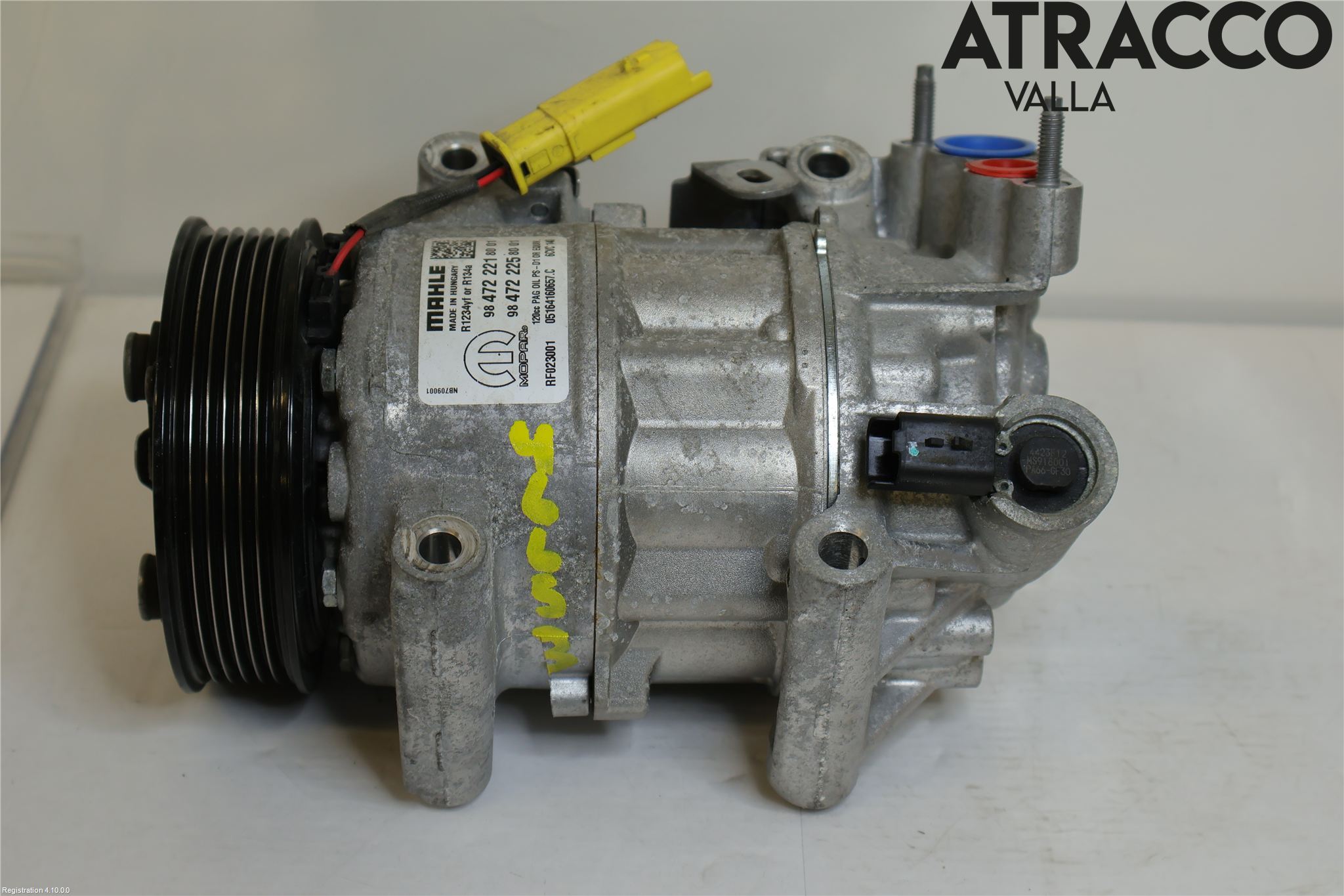 Peugeot 408 22- Varme Ac Kompressor