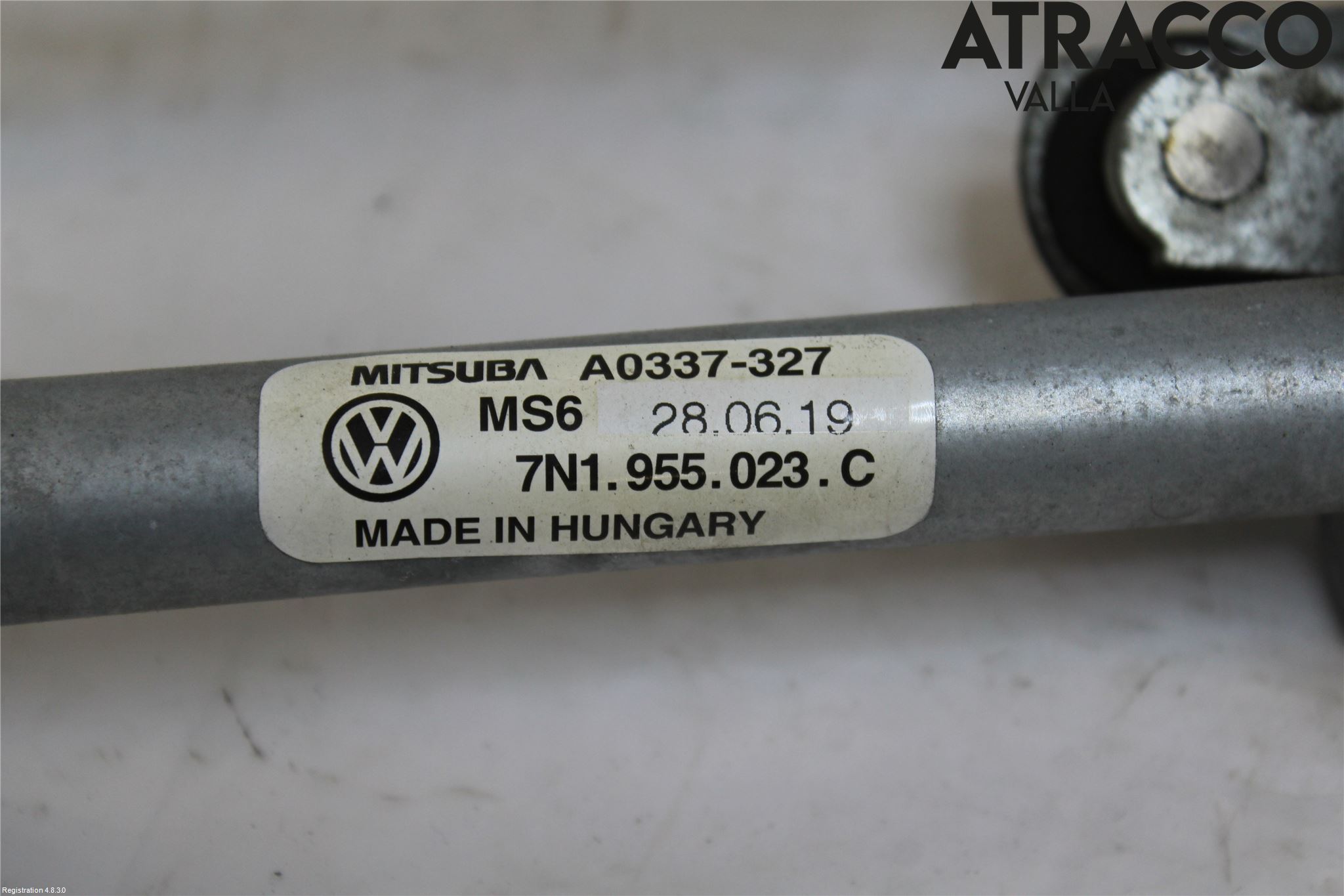 Volkswagen VW SHARAN 11- Viskermotor Frontrute