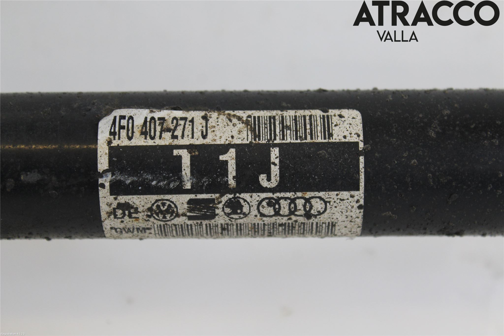 Audi A6/S6     05-11 Drivaksel Foran Kompl Venstre
