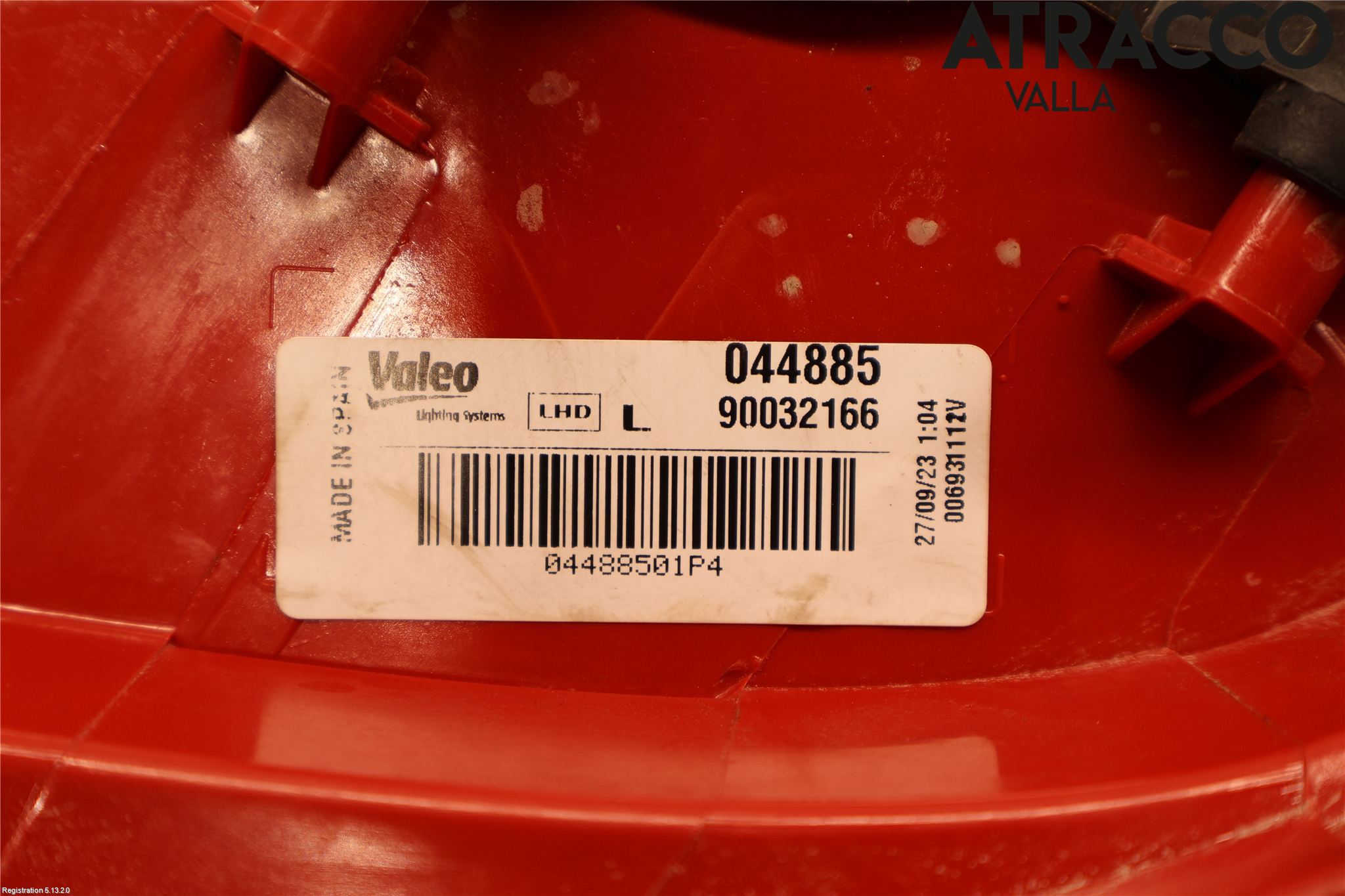 Volkswagen VW AMAROK 2H 10-22 Baklykt Venstre
