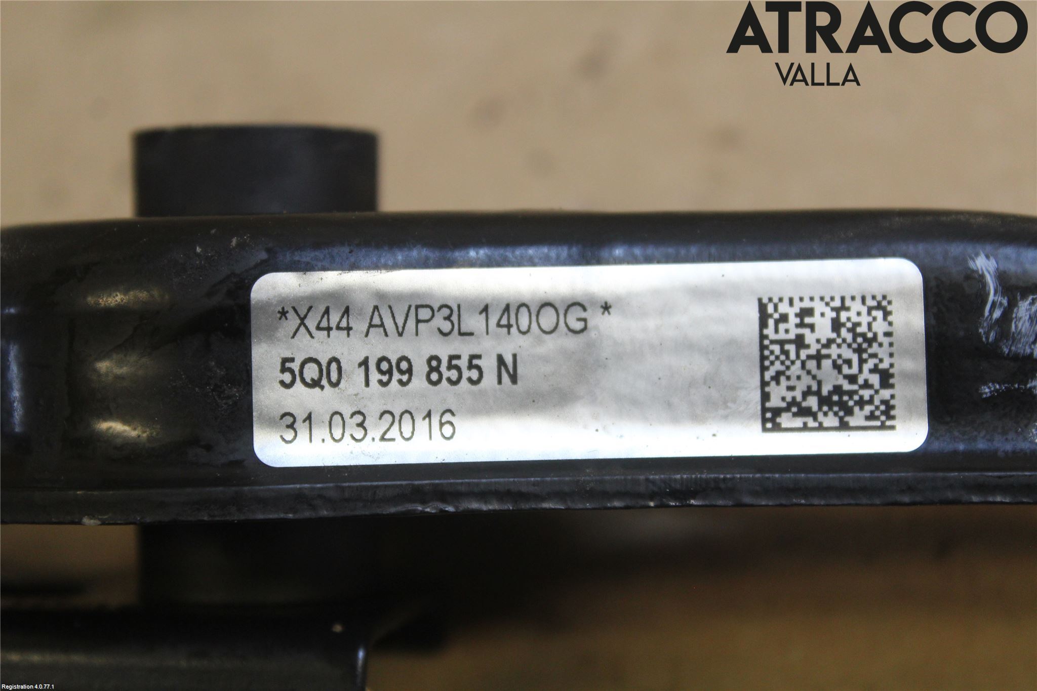 Volkswagen VW GOLF / E-GOLF VII 13-20 Gearkasse Feste Stål-Alu