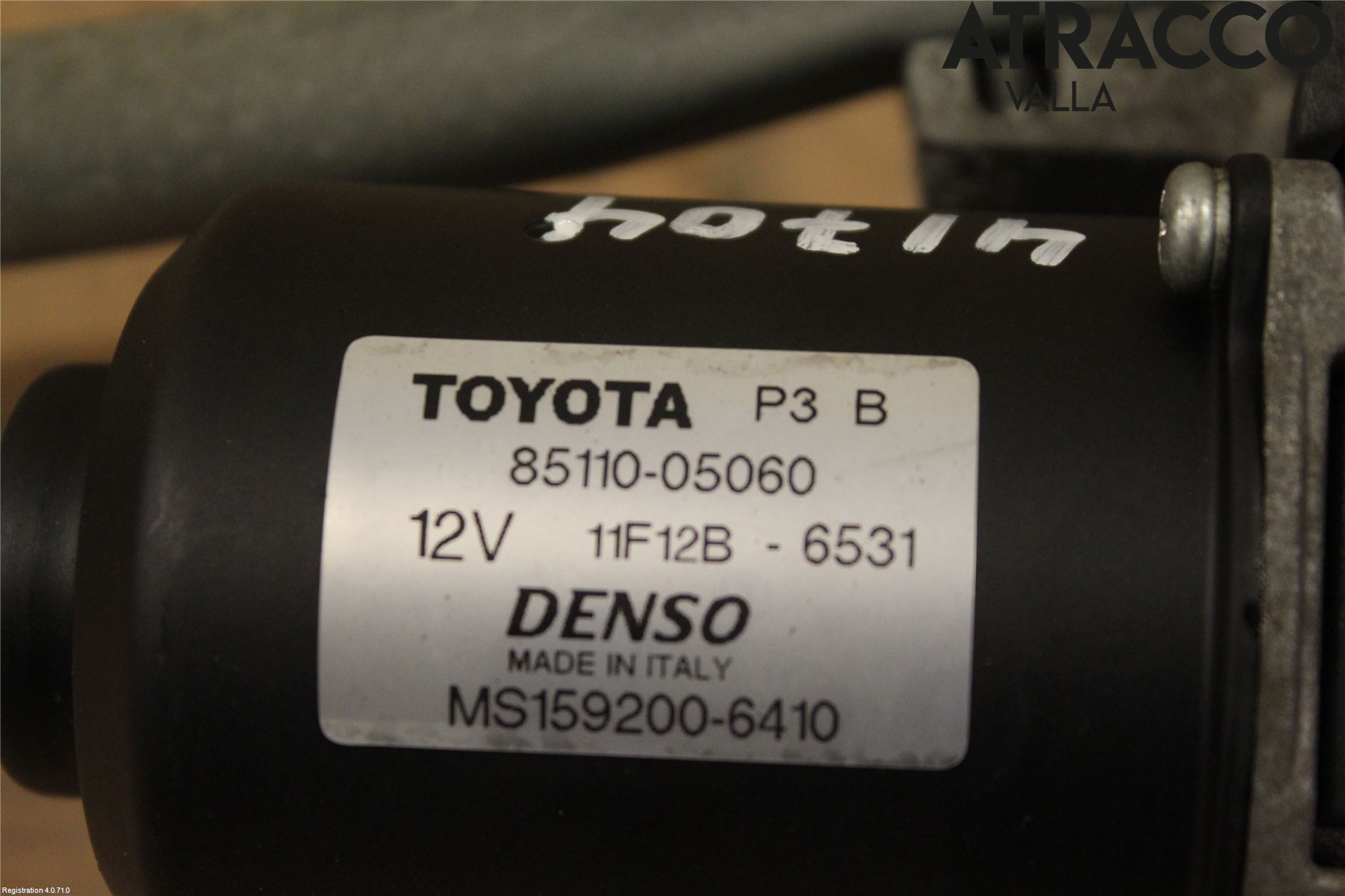 Toyota AVENSIS 03-06 Viskeroverføring Frontrute