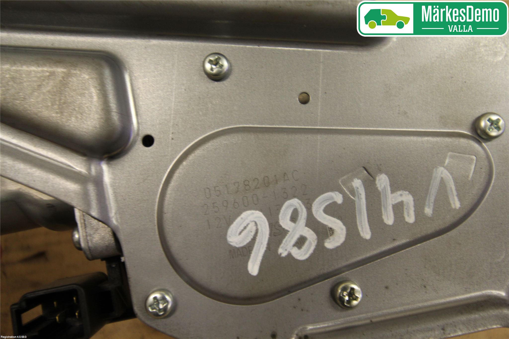 Fiat FREEMONT Viskermotor Bakluke