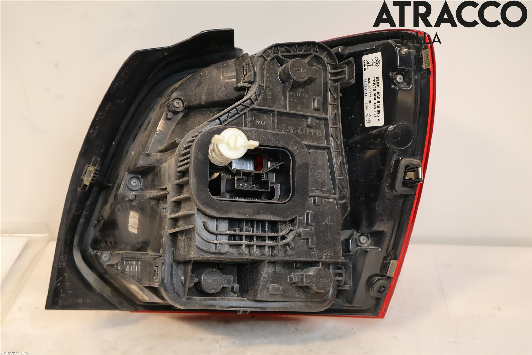 Volkswagen VW POLO 10-17 Baklykt Venstre
