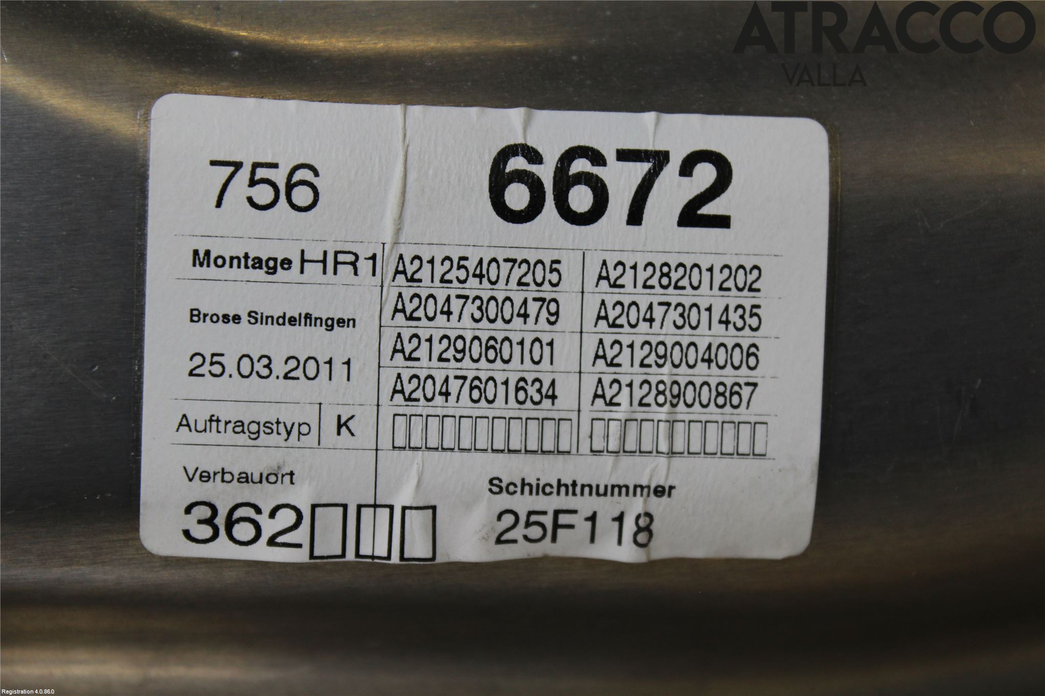 Mercedes-Benz MB E-KLASS (W212) 09-16 Vindusheis