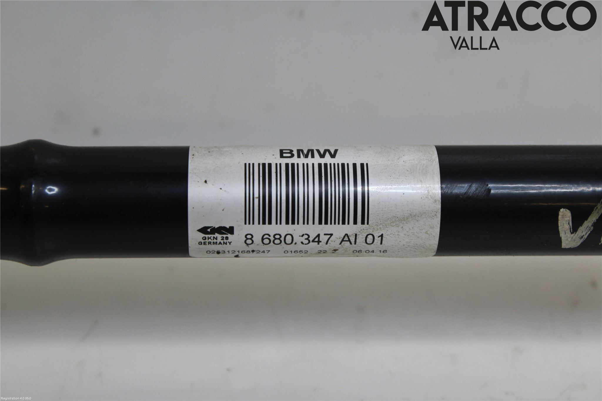 BMW 1 F20/F21 11-19 Drivaksel Bak Kompl Venstre