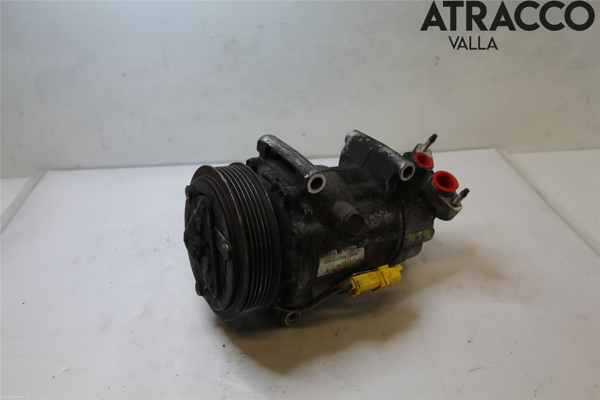Peugeot 206 98-09 Varme Ac Kompressor