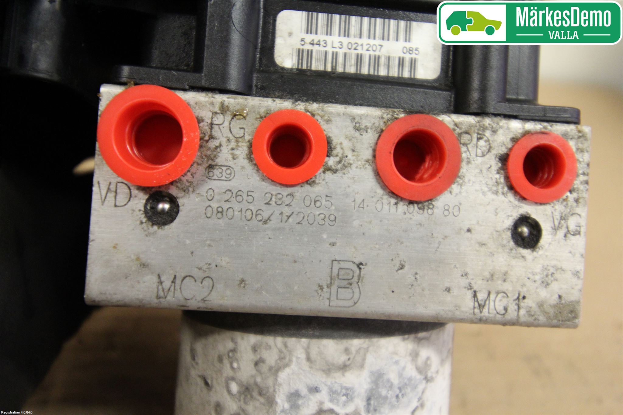 Peugeot EXPERT 07-14 Abs Hydraulikkaggregat