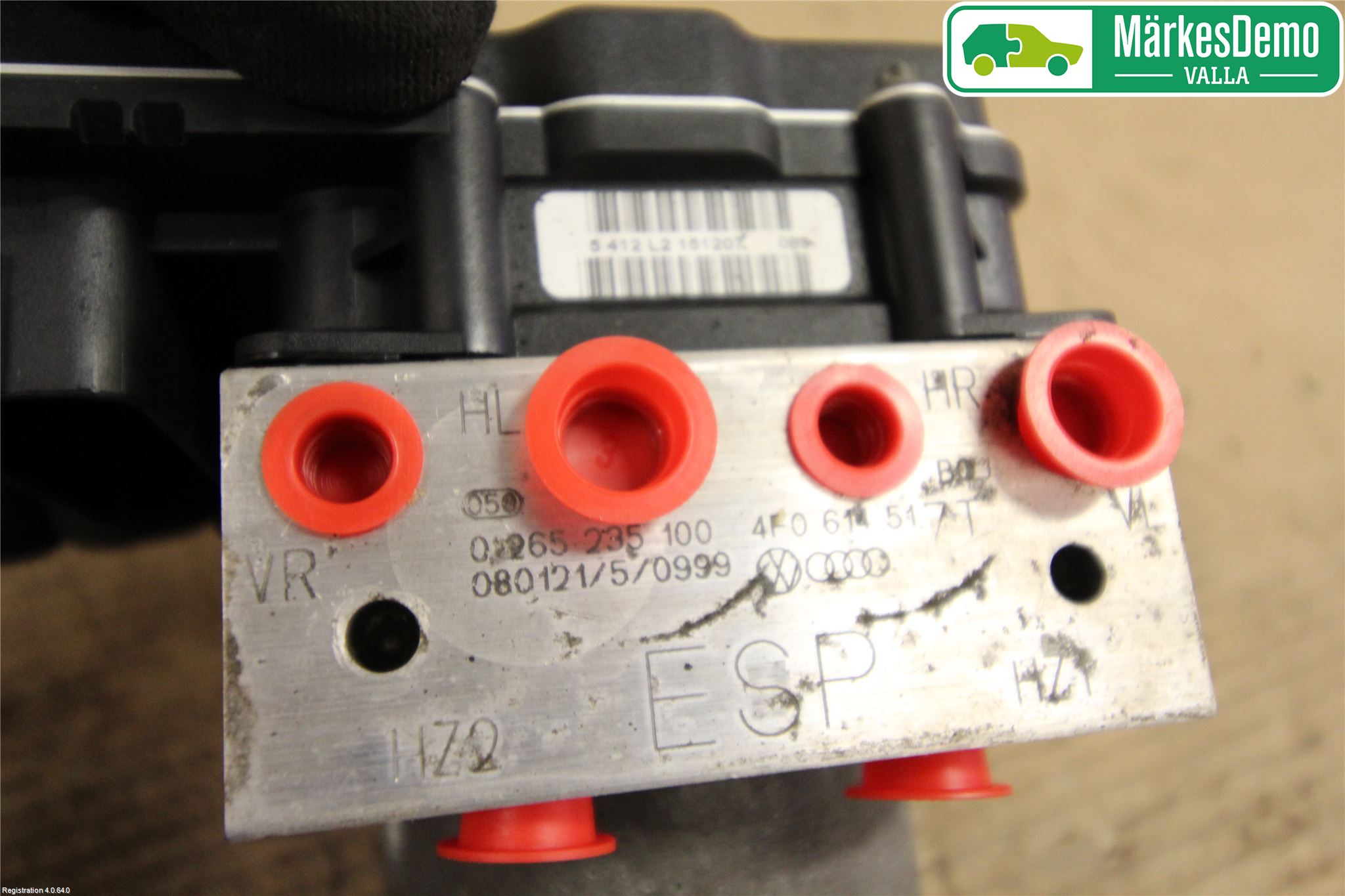 Audi A6/S6     05-11 Abs Hydraulikkaggregat