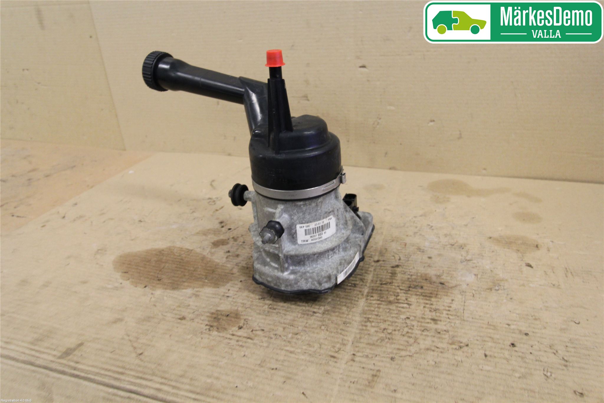 Peugeot 308 08-13 Servostyring Eletrisk Pumpe