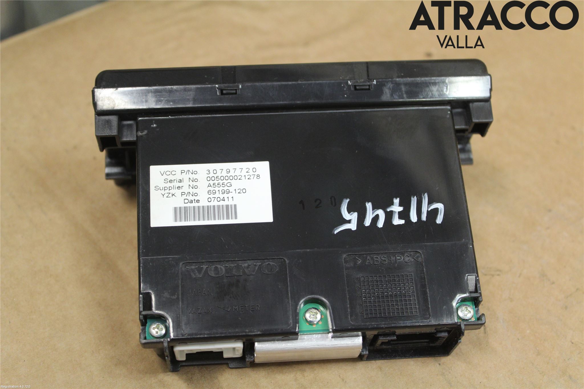 Volvo C70 06-10 Instr Varselys - Display