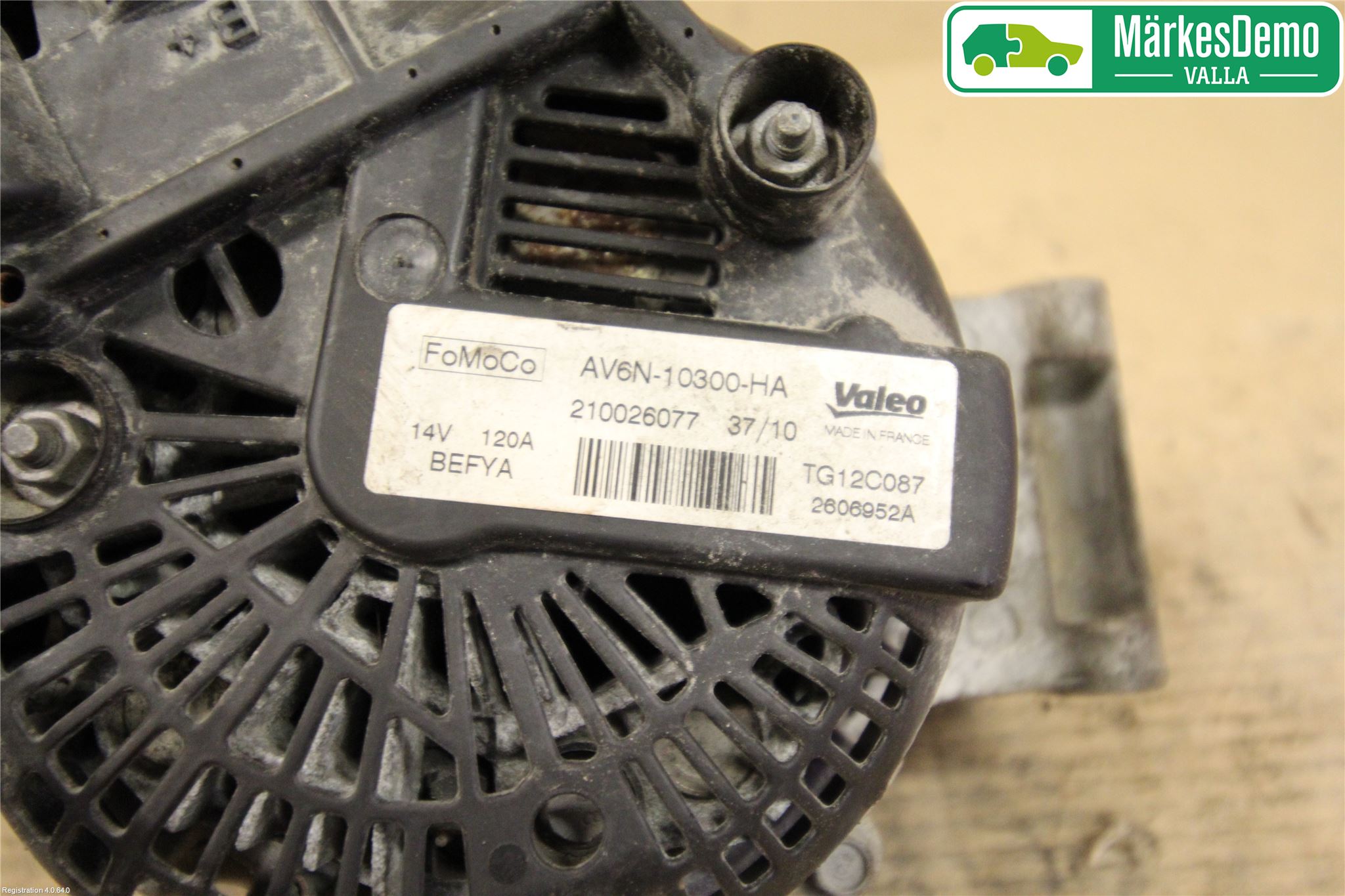 Ford FIESTA 09-12 Dynamo
